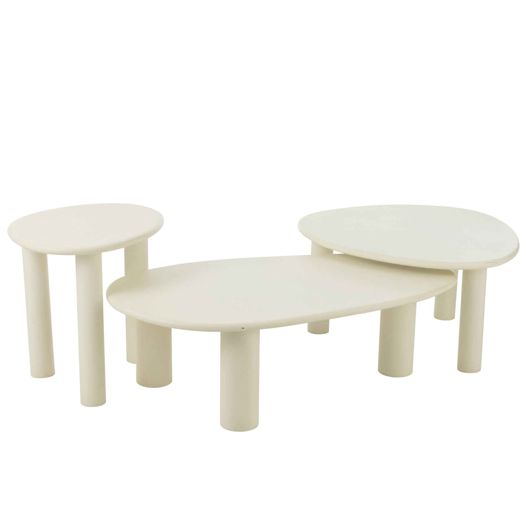 Table basse bois design épuré contemporain — vue 4