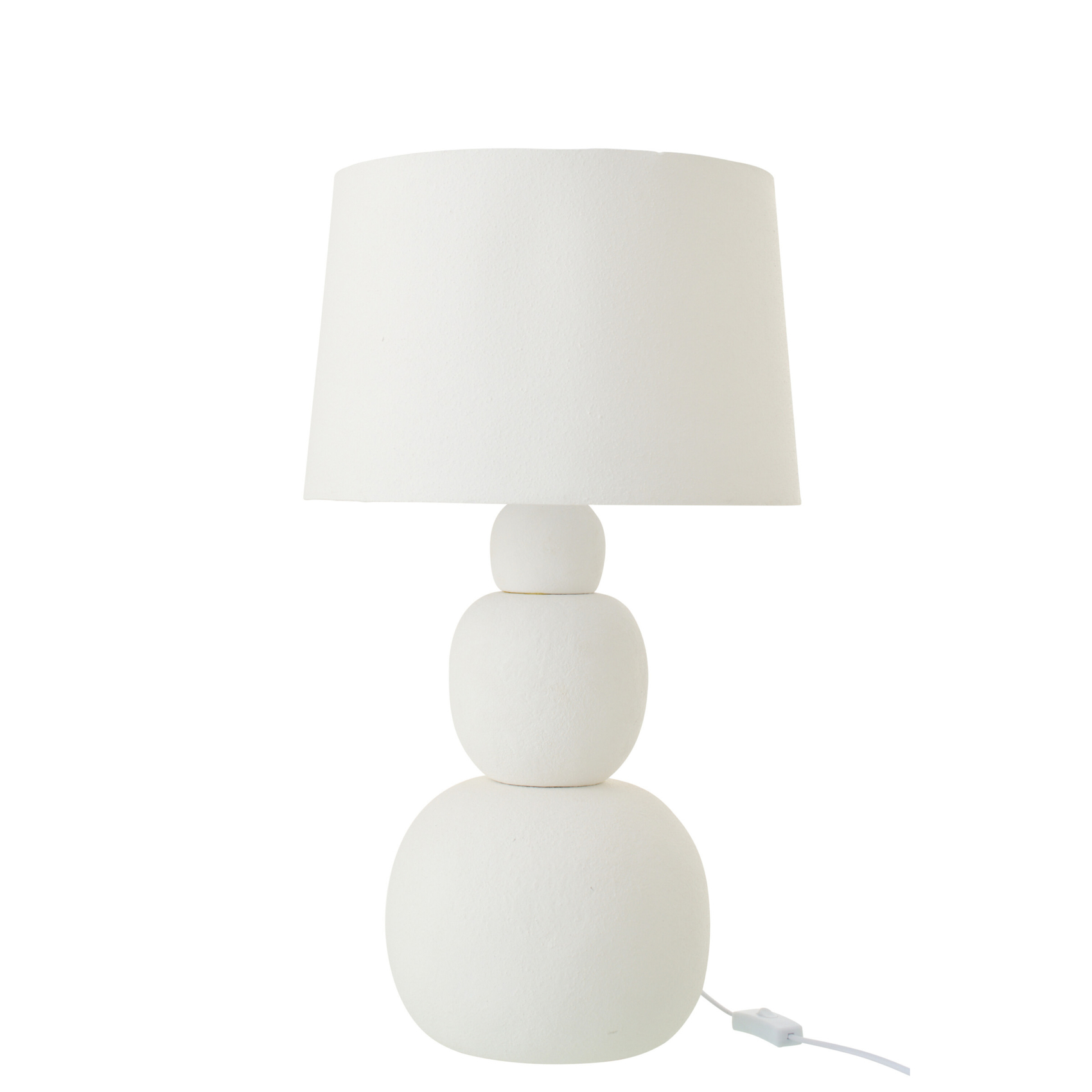 Lampe à poser en poterie arrondie — vue 5