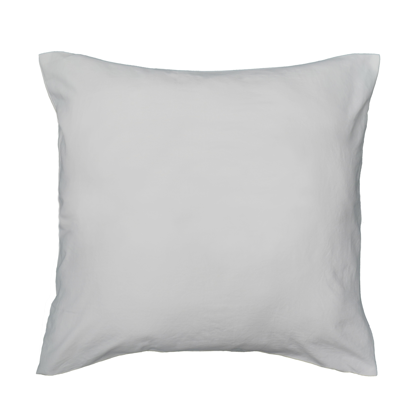 Parure de lit 3 pièces en microfibre unie lavée housse + taies — vue 6