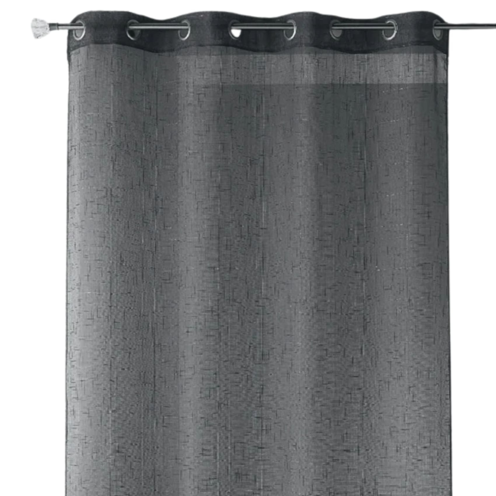 Voilage en étamine unie et fils lurex — vue 3