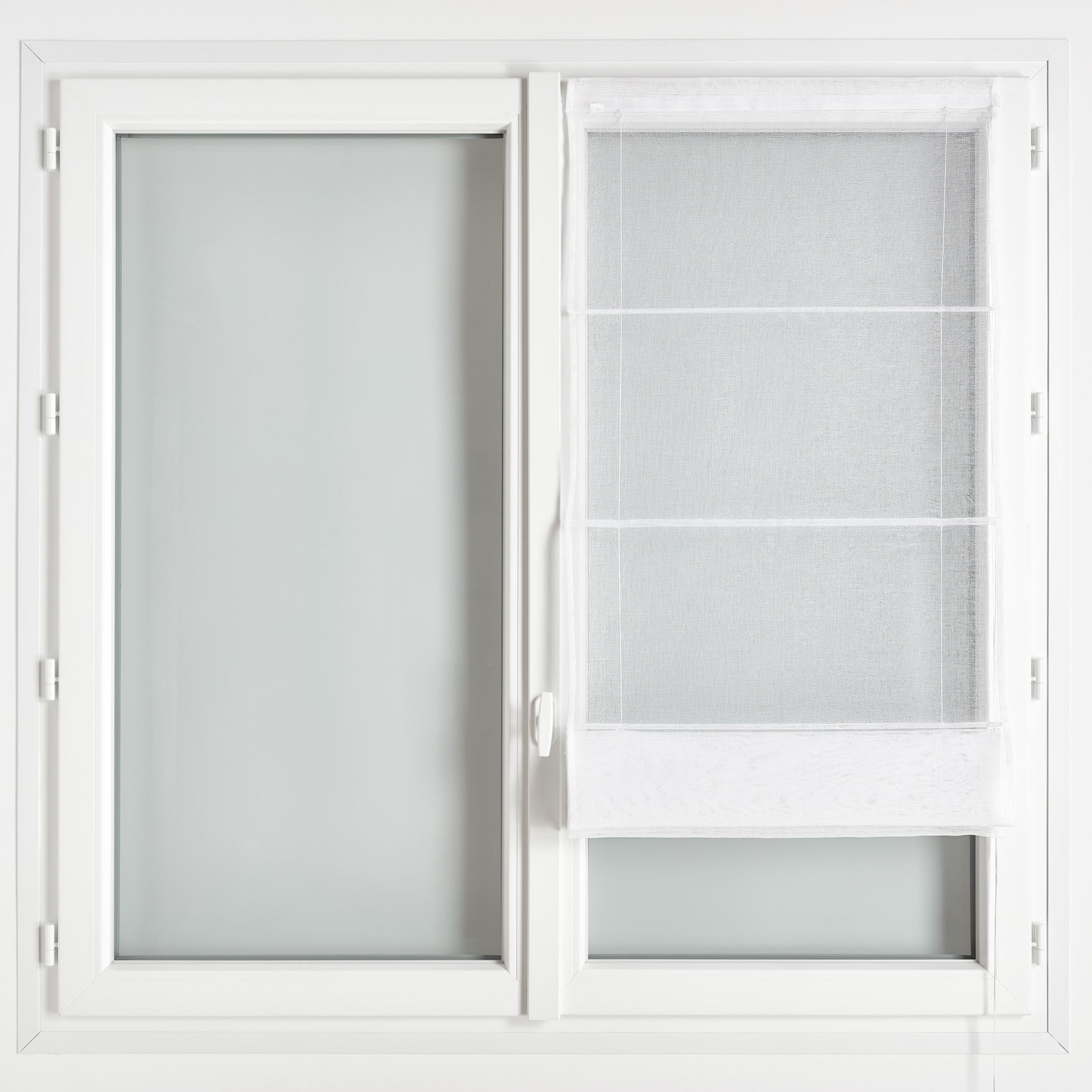 Store bateau en étamine blanc — vue 4