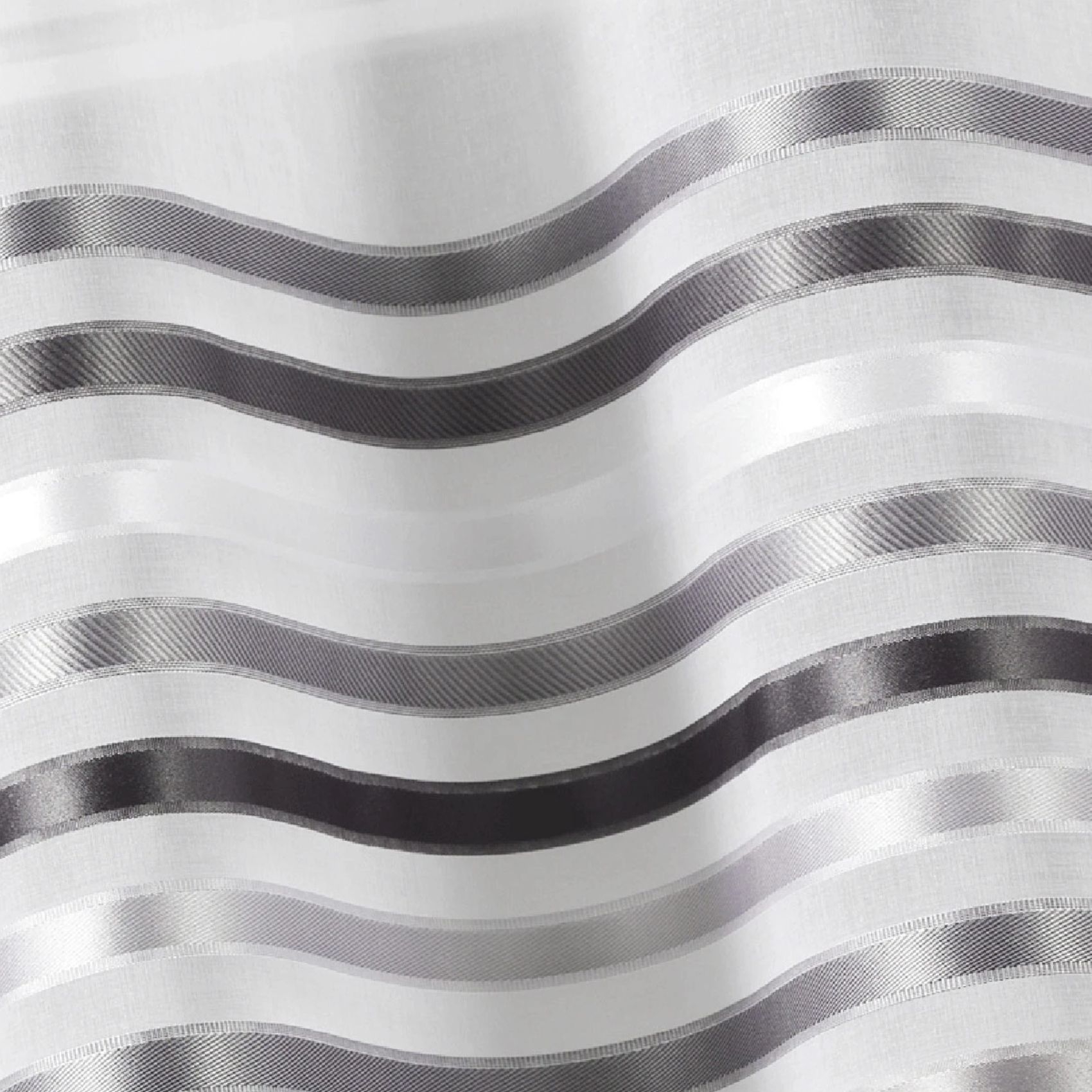 Paire de rideaux droits rayures horizontales — vue 4