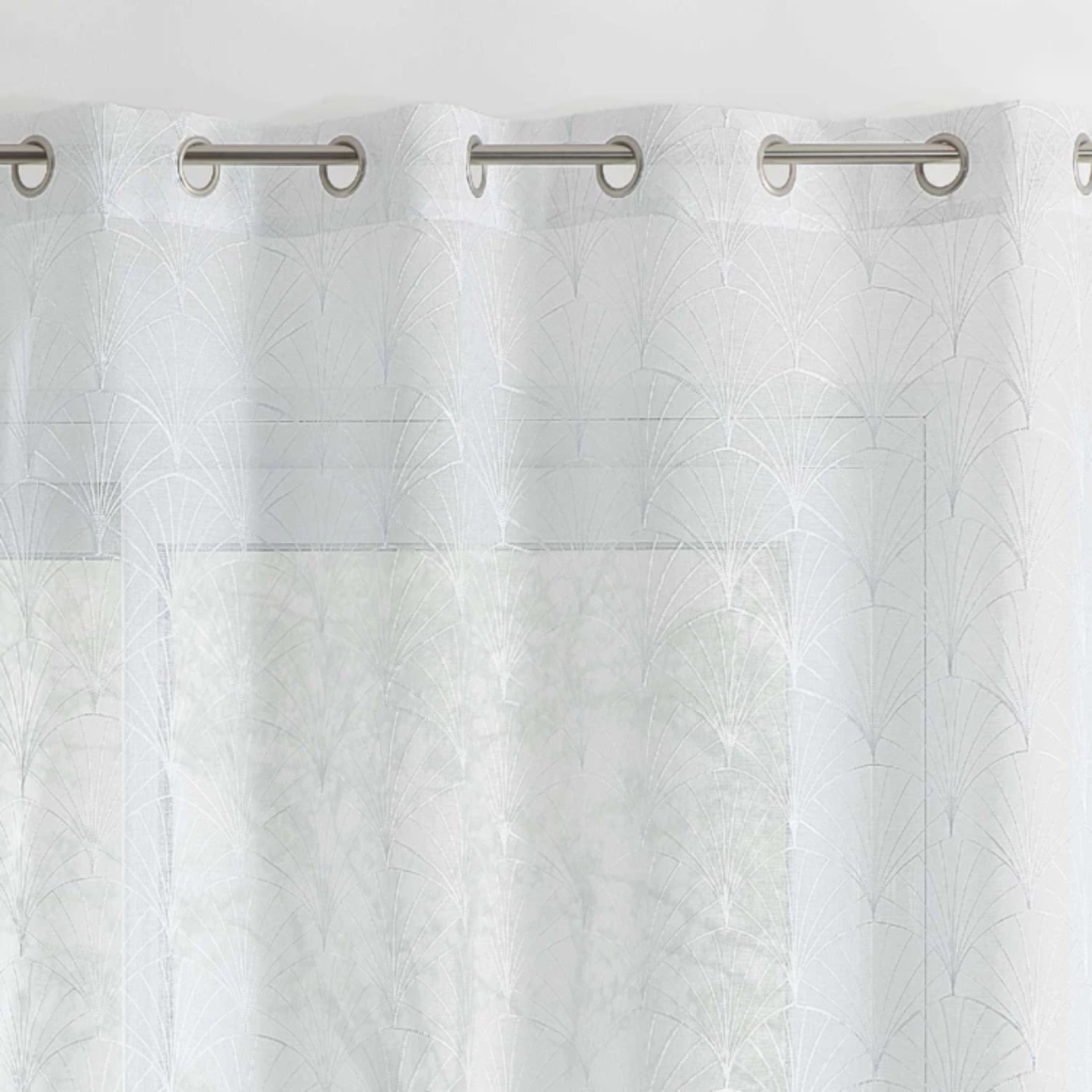 Voilage tamisant brodé Mia