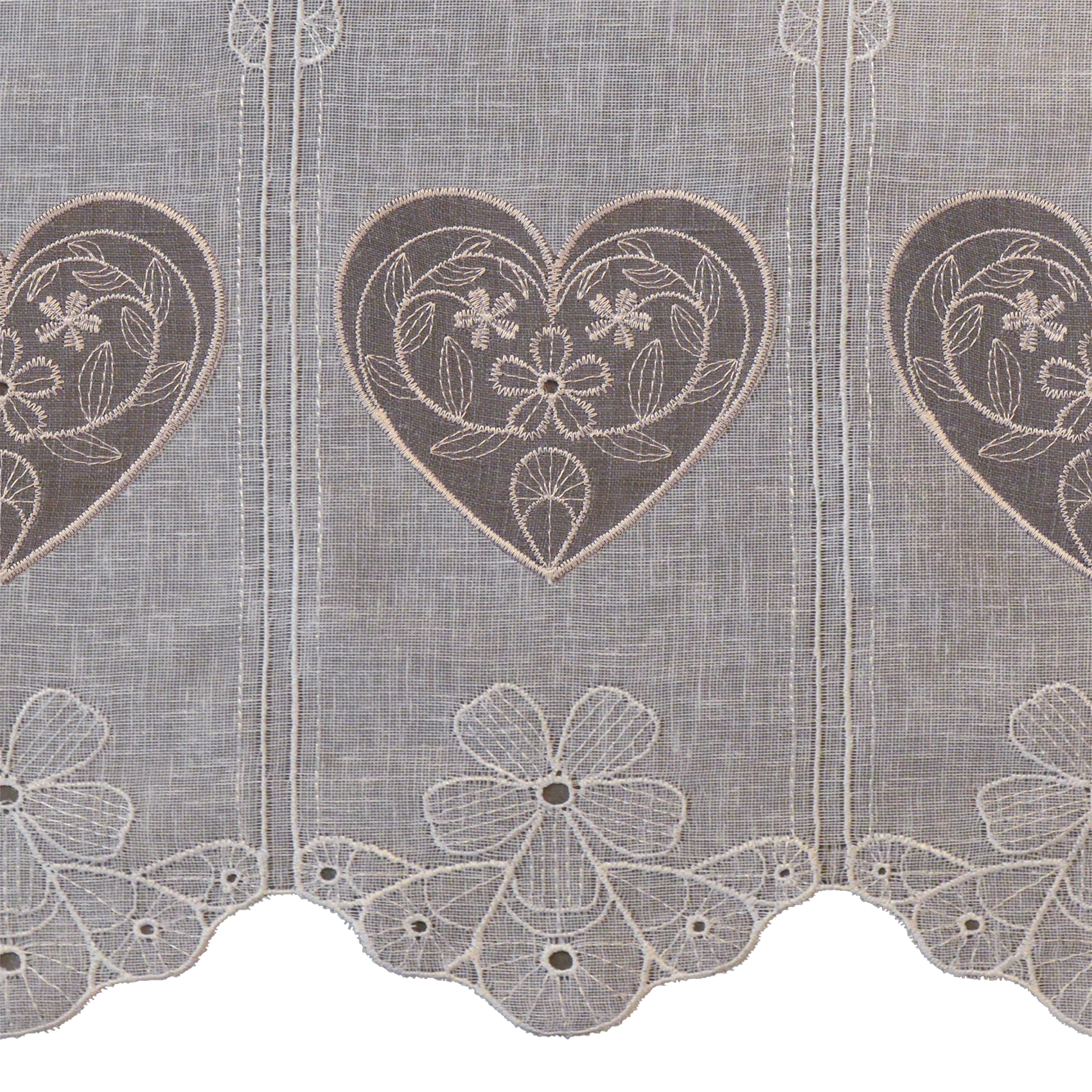 Brise bise brodé au style montagne rustique — vue 5