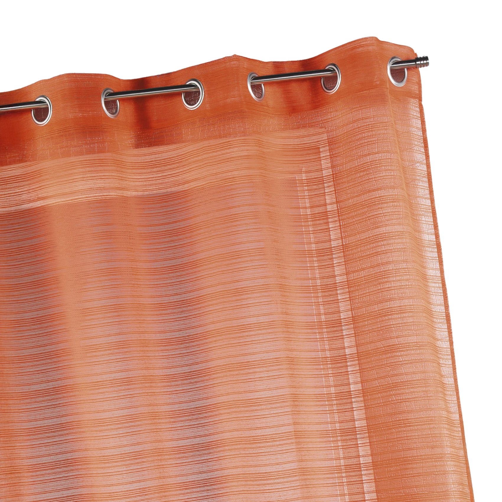 Voilage fantaisie à fines rayures — vue 3