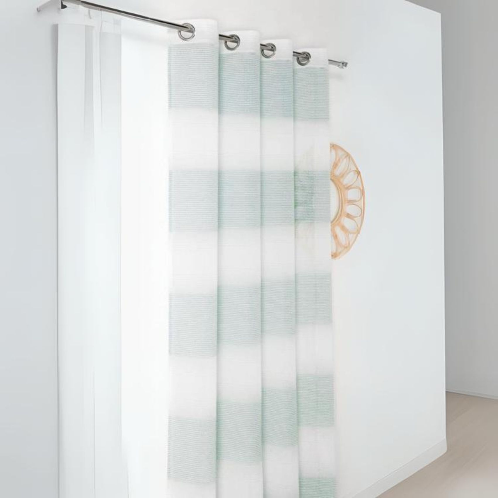 Voilage à rayures bayadères — vue 5