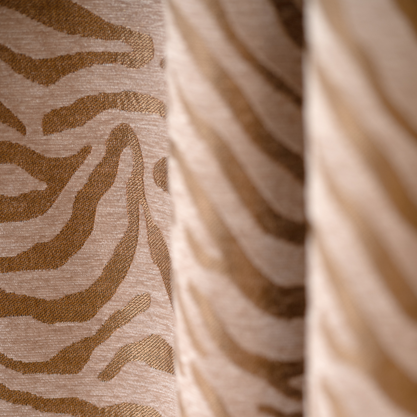 Rideau zèbre tissu chenille — vue 4