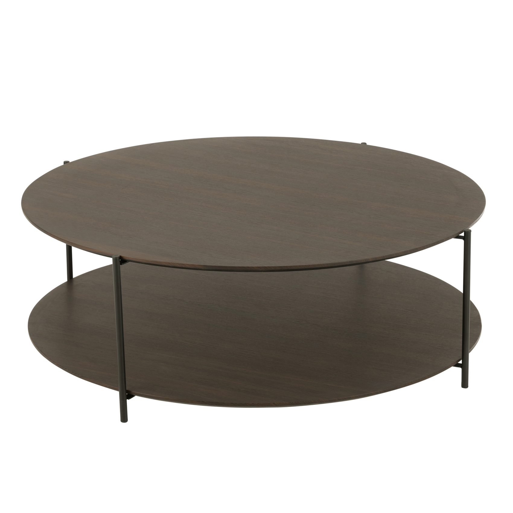 Table basse bois avec étagère ouverte — vue 6