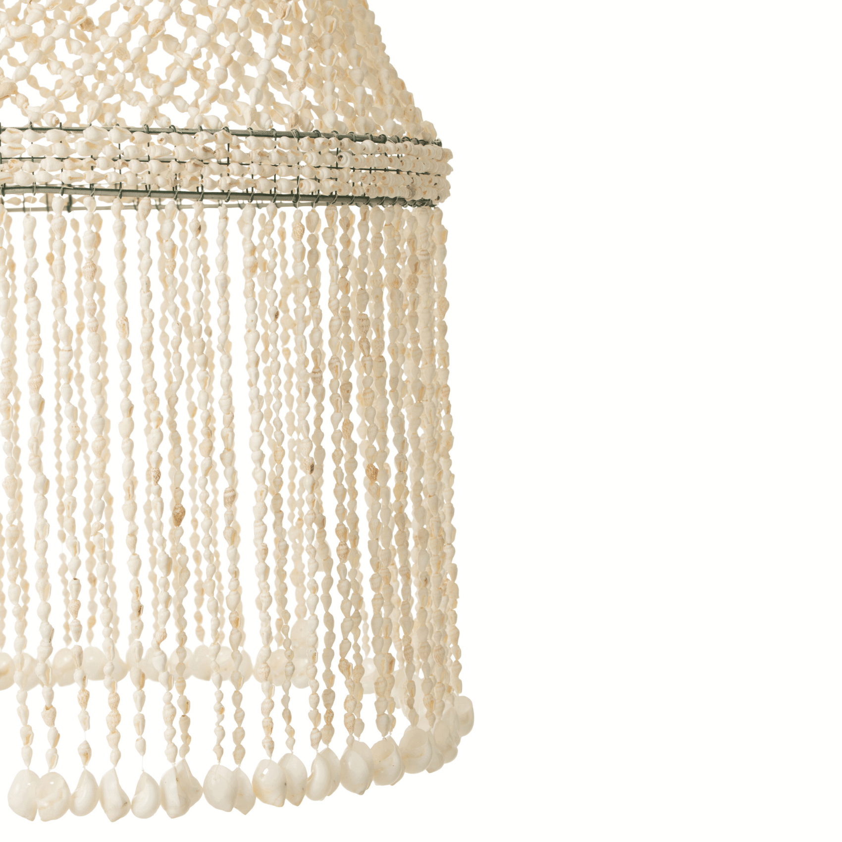 Abat-Jour naturel en coquillages — vue 3