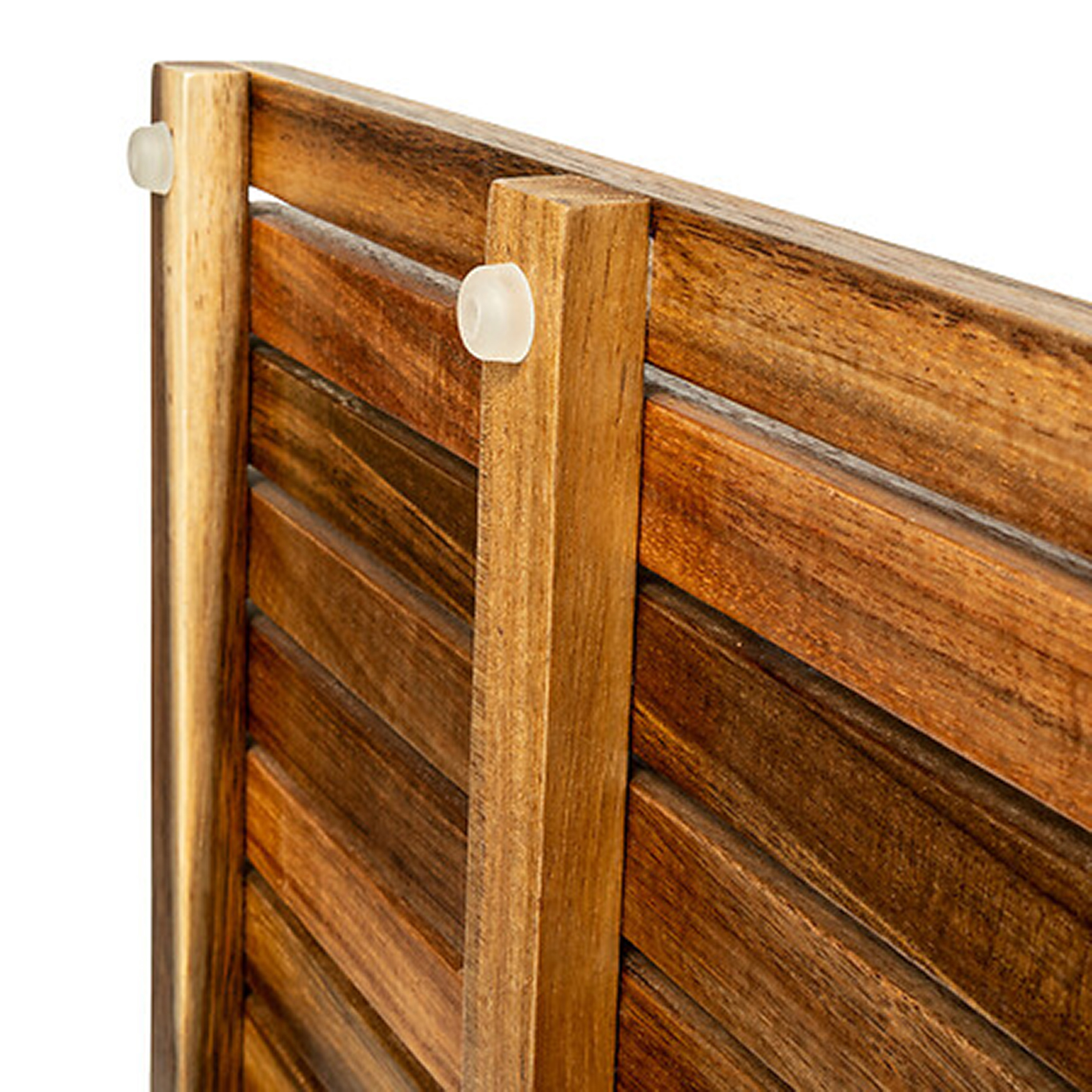Caillebotis douche en bois acacia — vue 4
