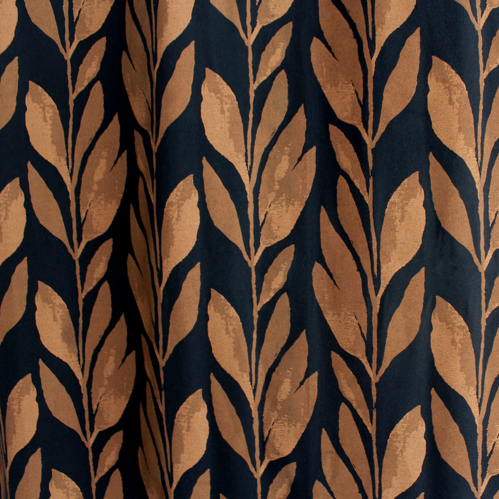 Rideau motif végétal tamisant en coton recyclé — vue 4