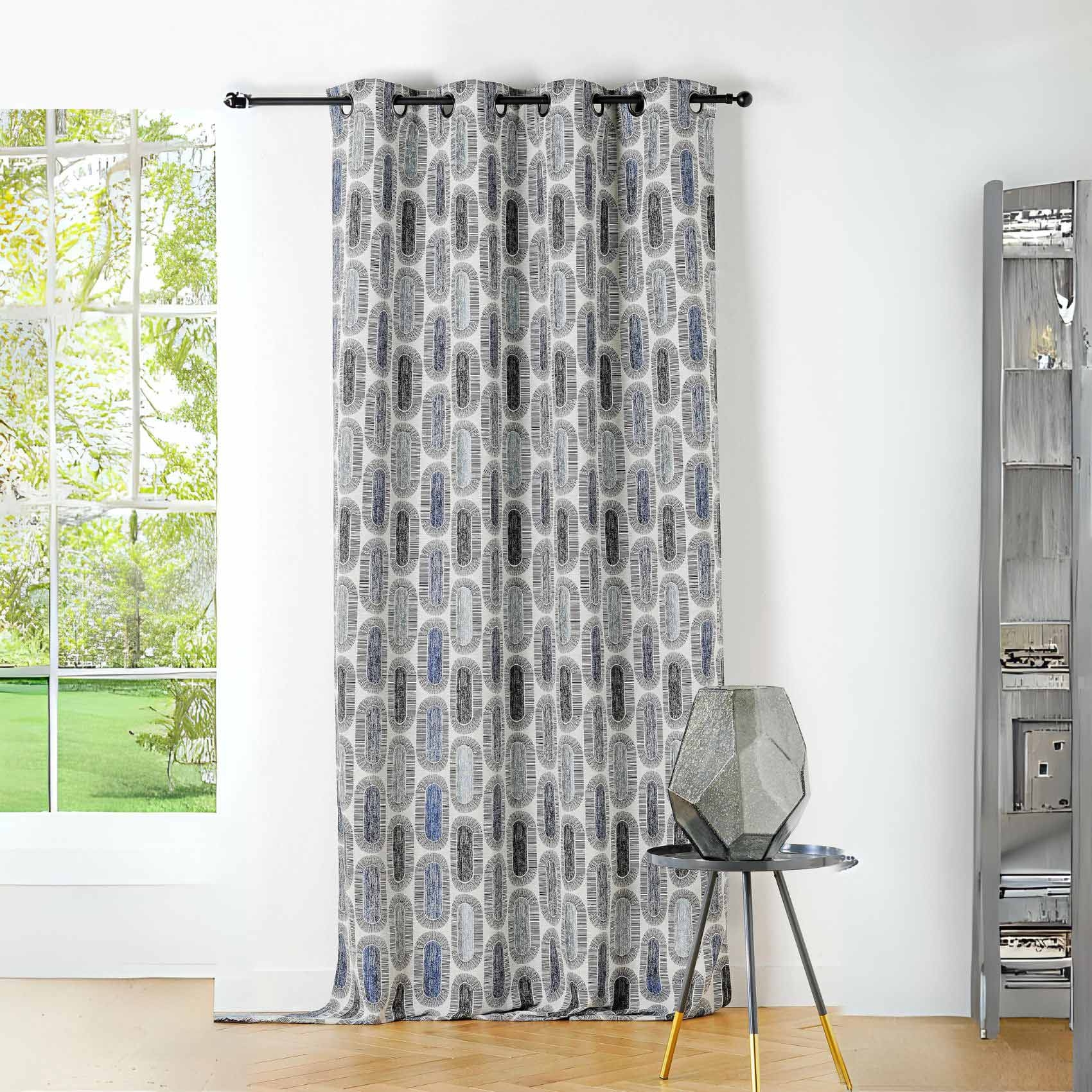 Rideau tamisant motifs rétro — vue 5