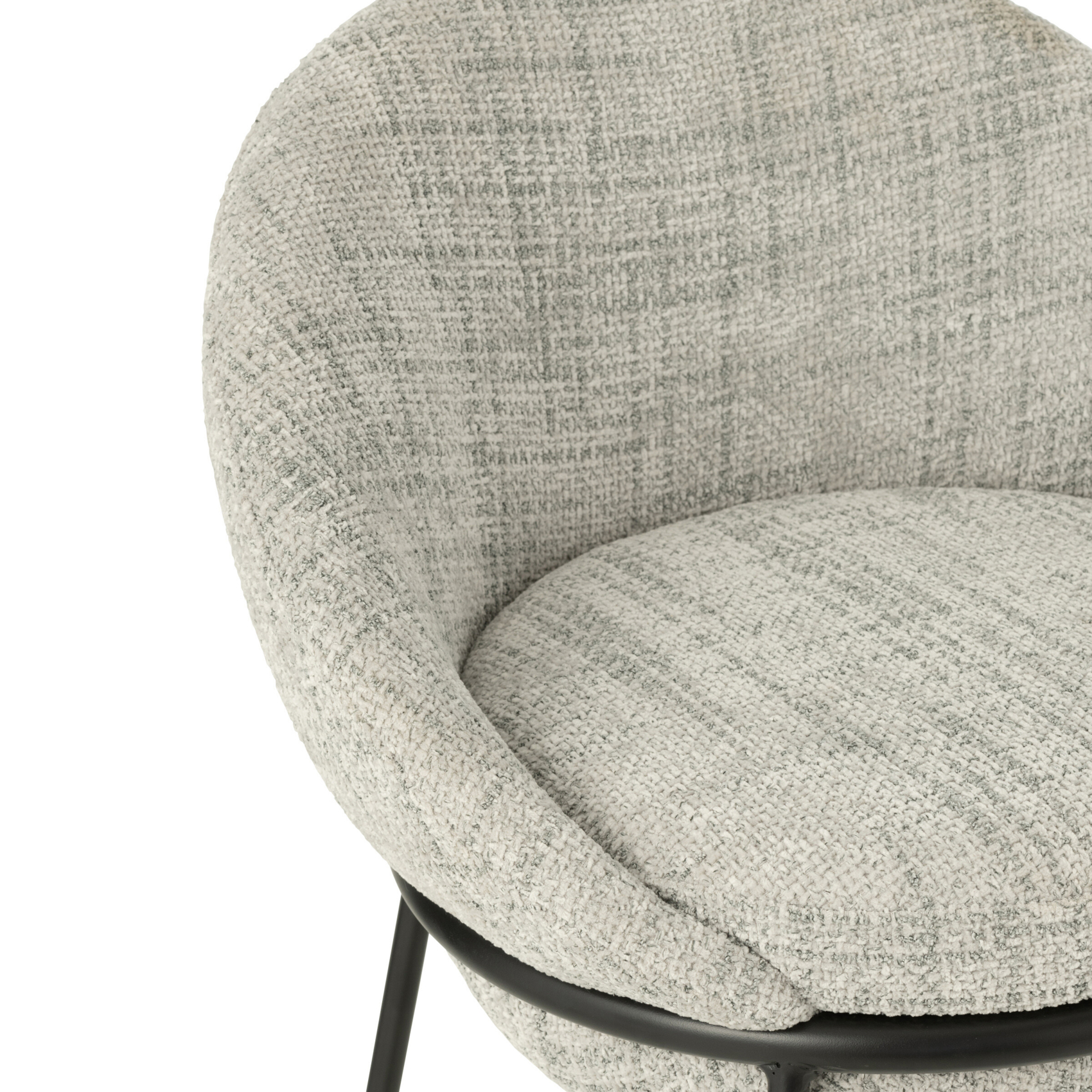 Tabouret de bar design contemporain en métal — vue 6