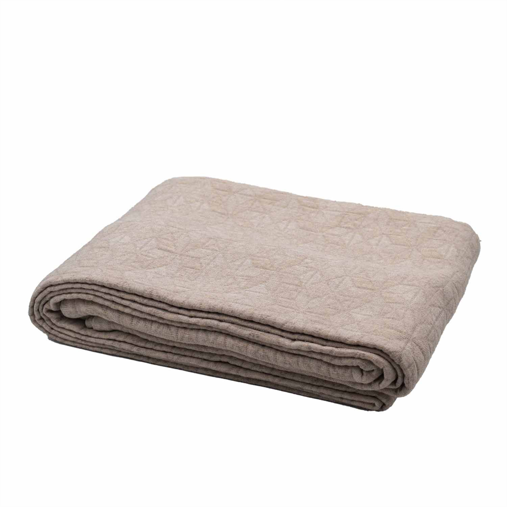 Dessus de lit matelassé en polycoton relief texturé — vue 5