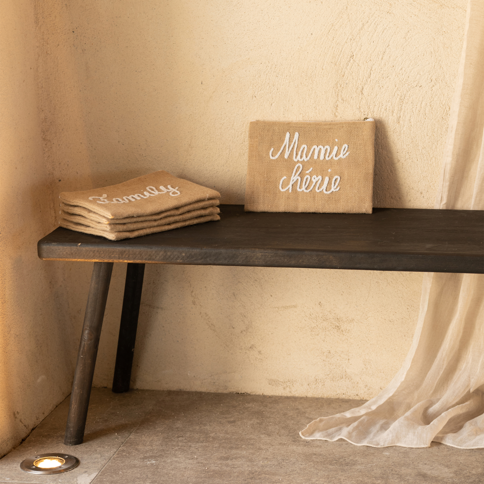 Pochette Jute Mamie chérie — vue 4