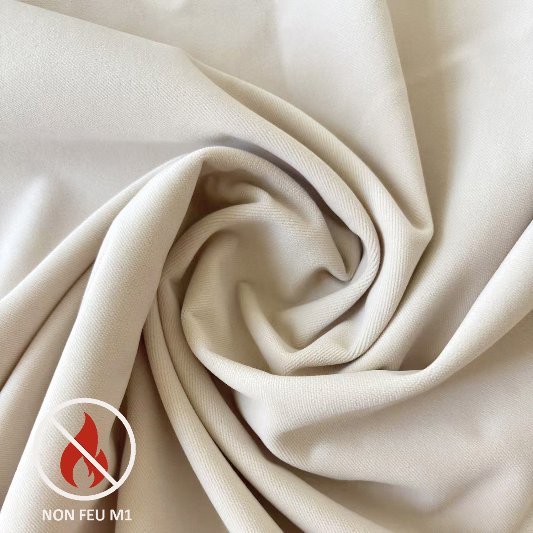 Rideau Ignifugé  M1 en velours premium — vue 4