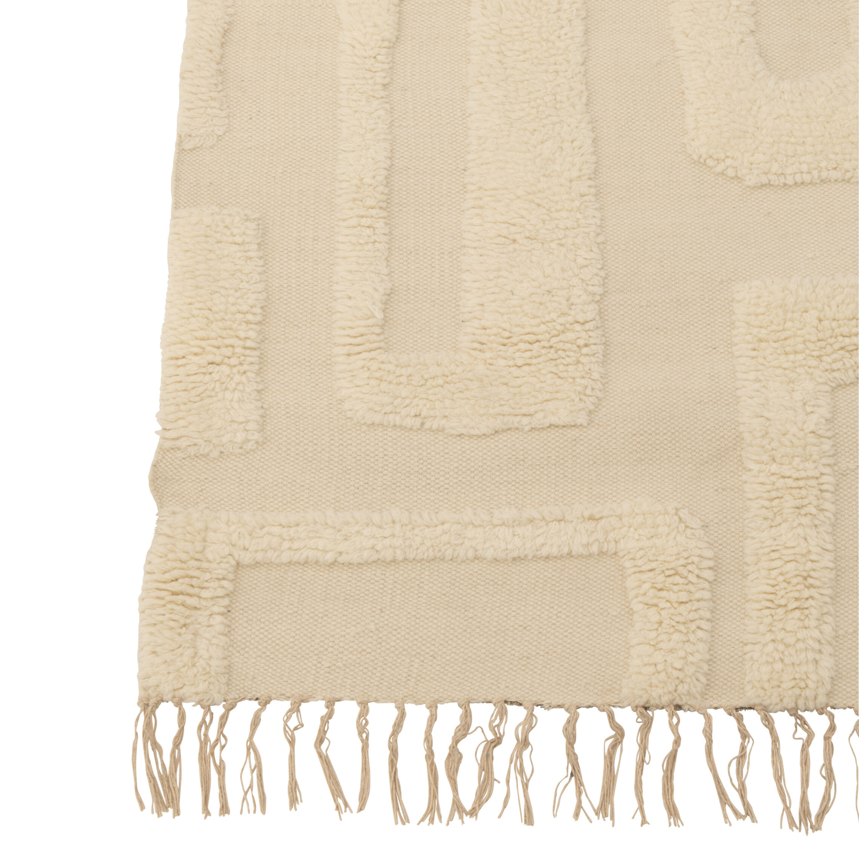 Tapis en laine motif abstrait — vue 4