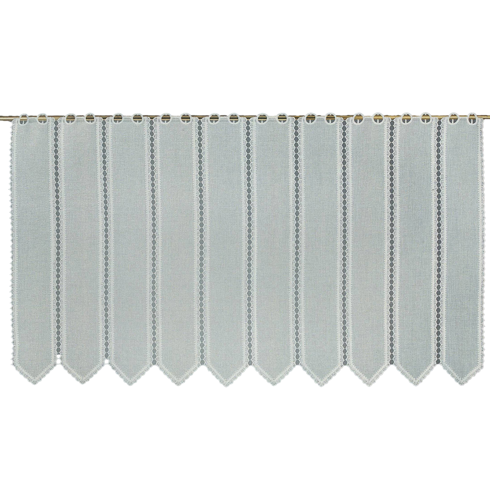 Brise bise brodé en étamine — vue 3