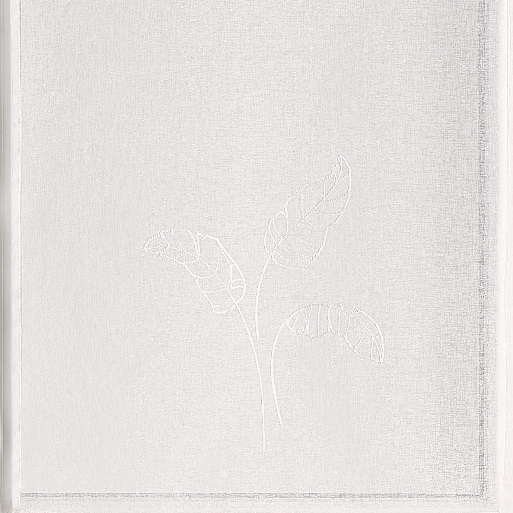 Paire voilages motif feuilles bananes — vue 3