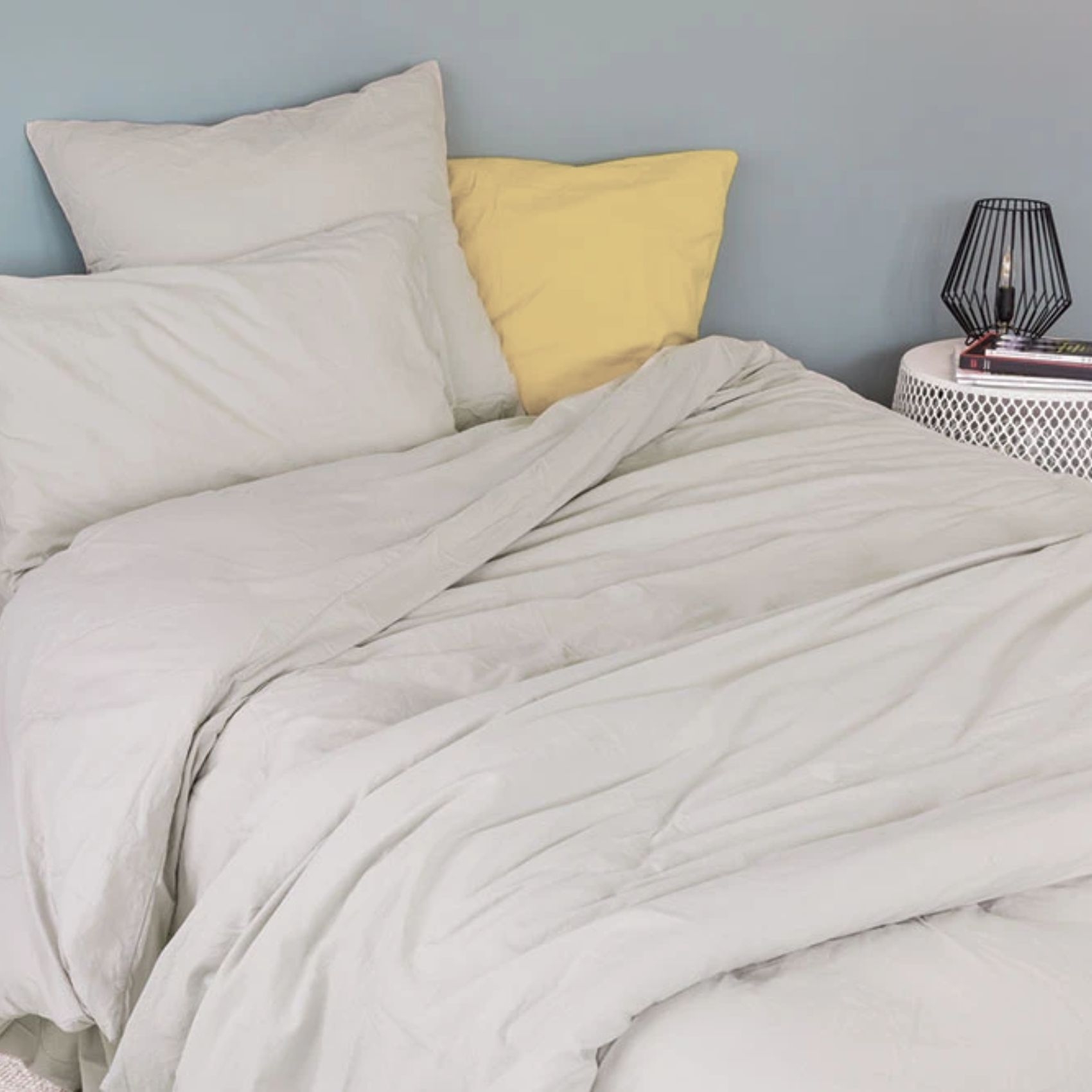 Housse de couette coton Lavé Oekotex — vue 4