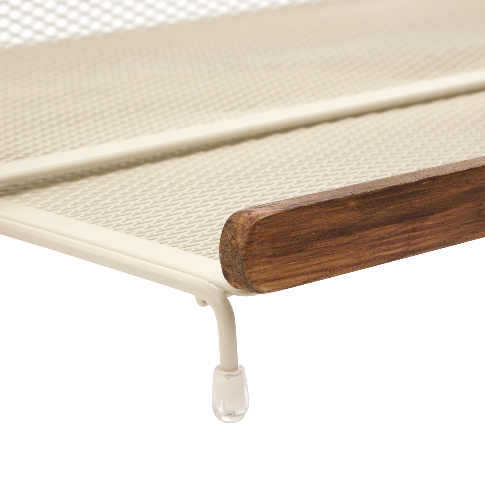 Etagère 2 niveaux amovibles en métal avec porte-rouleau — vue 4