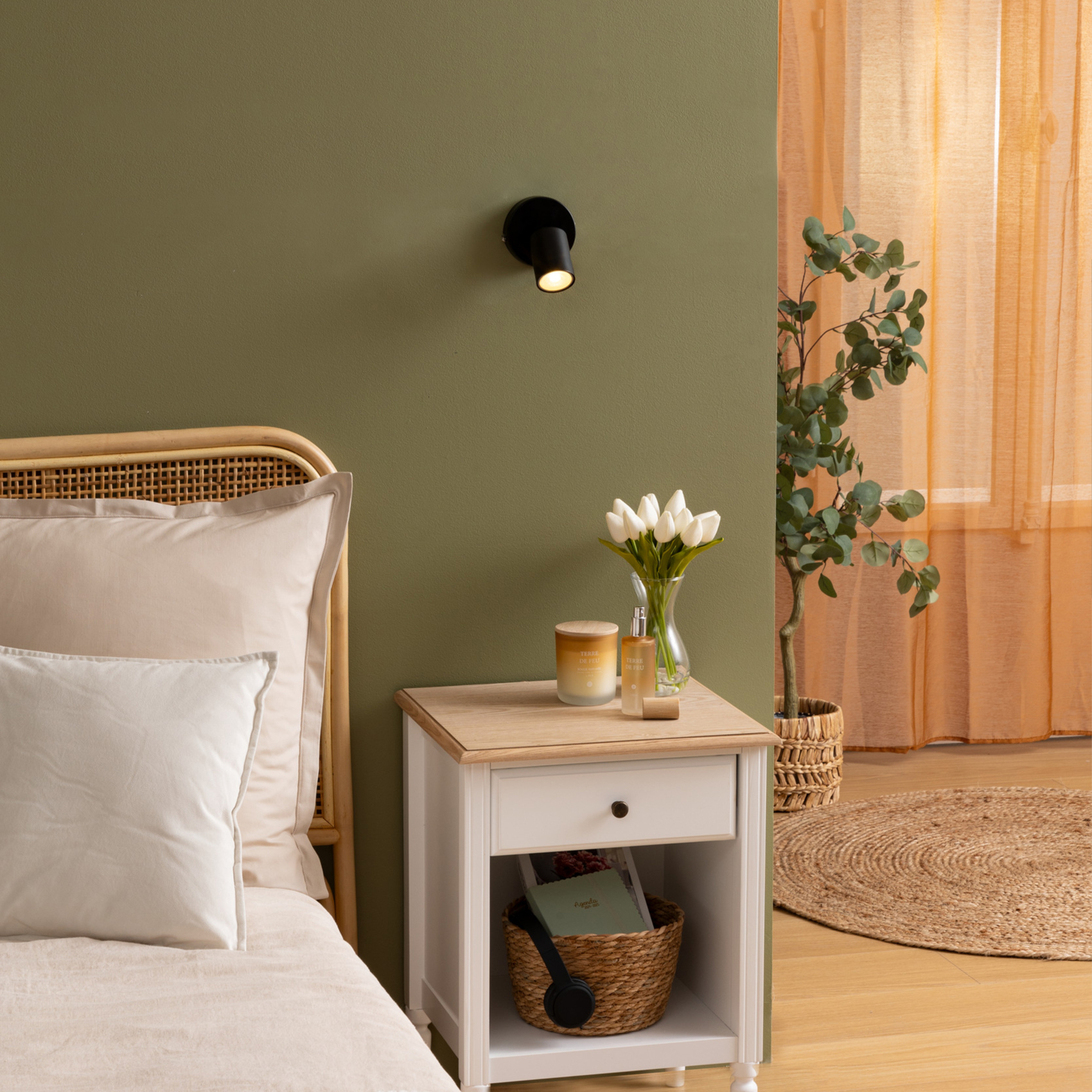 Spot mural orientable compatible plafond — vue 6