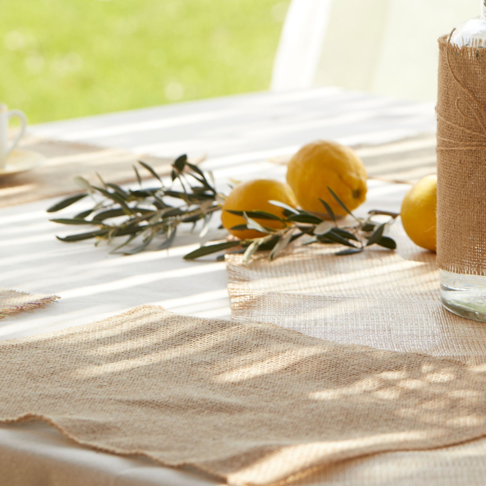 Tissu toile de jute 270g/m2 — vue 3
