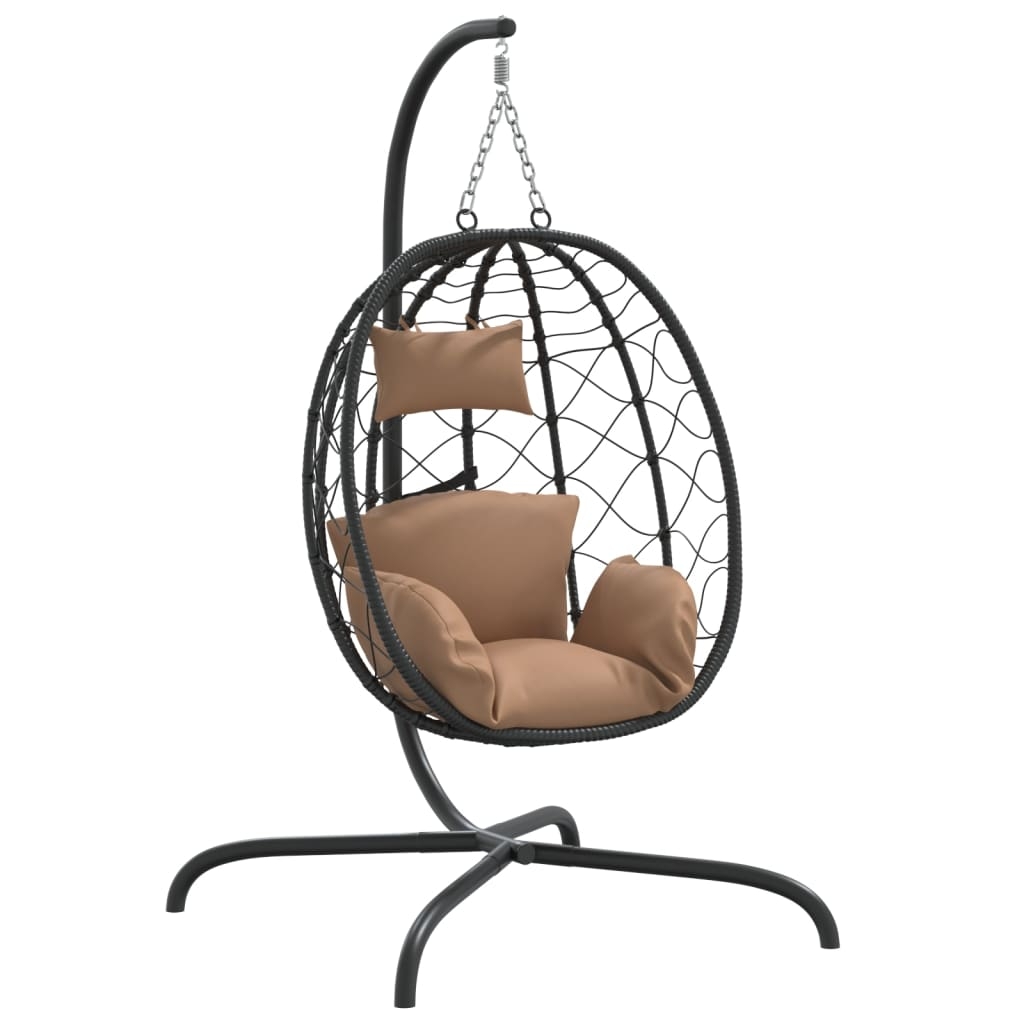 Chaise suspendue avec coussin extérieur