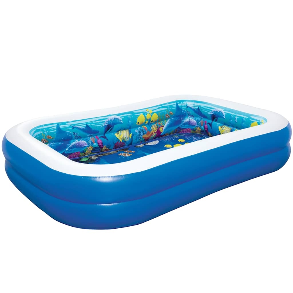 Piscine gonflable enfant immersive et accessoires