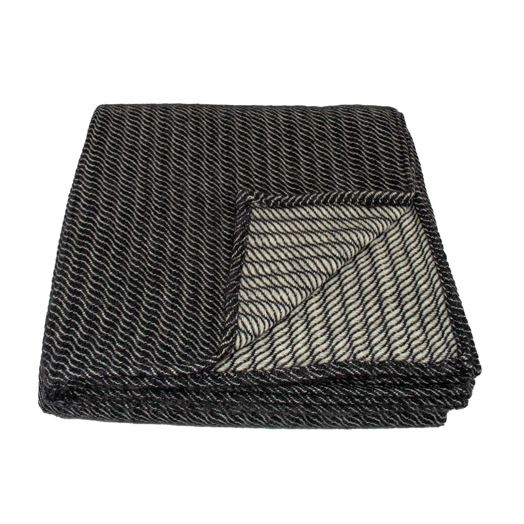 Plaid ou couvre-lit 100% laine