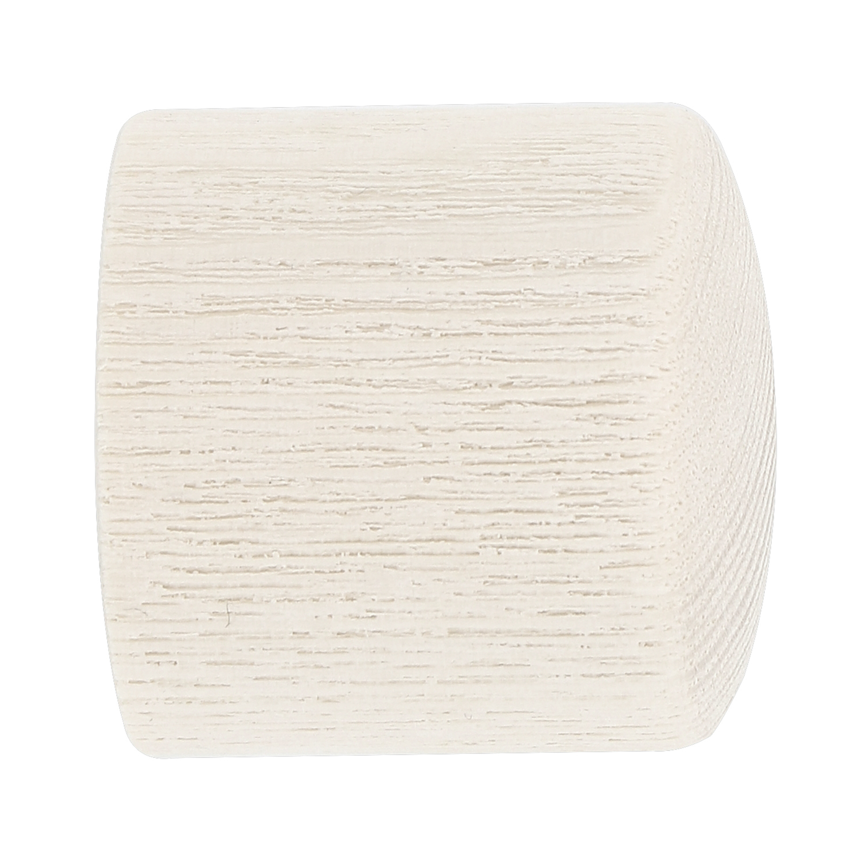 Lot de 2 embouts de tringle bouchon en frêne à visser D28