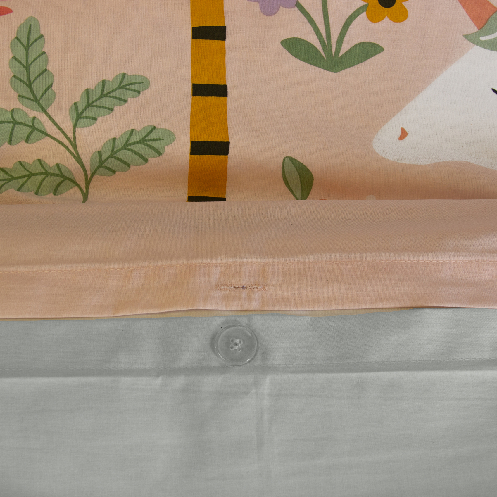 Parure de lit enfant réversible licorne et danseuses — vue 5