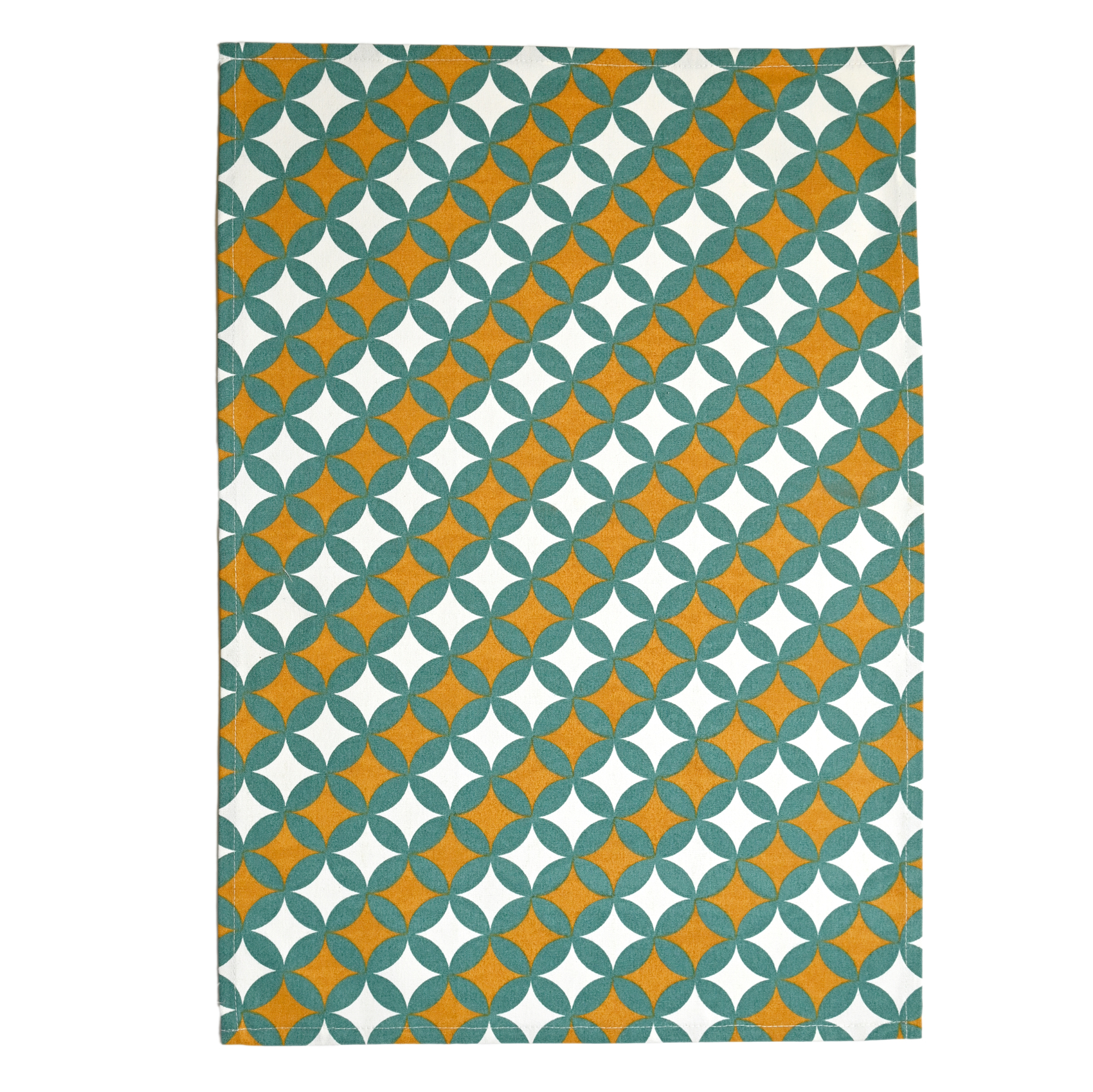 Torchons de cuisine motifs graphiques en coton — vue 3