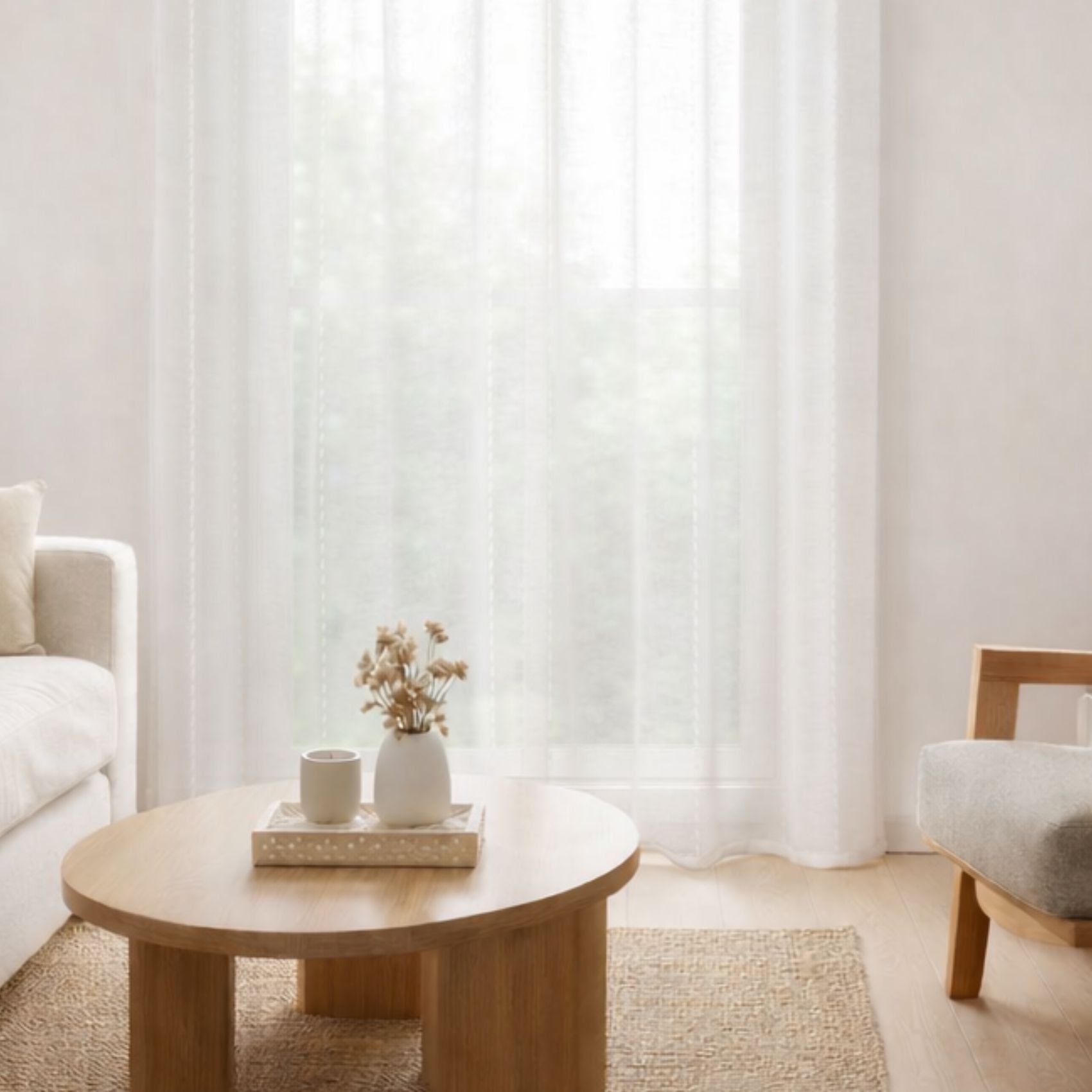 Voilage Fantaisie à 3 Armures — vue 4