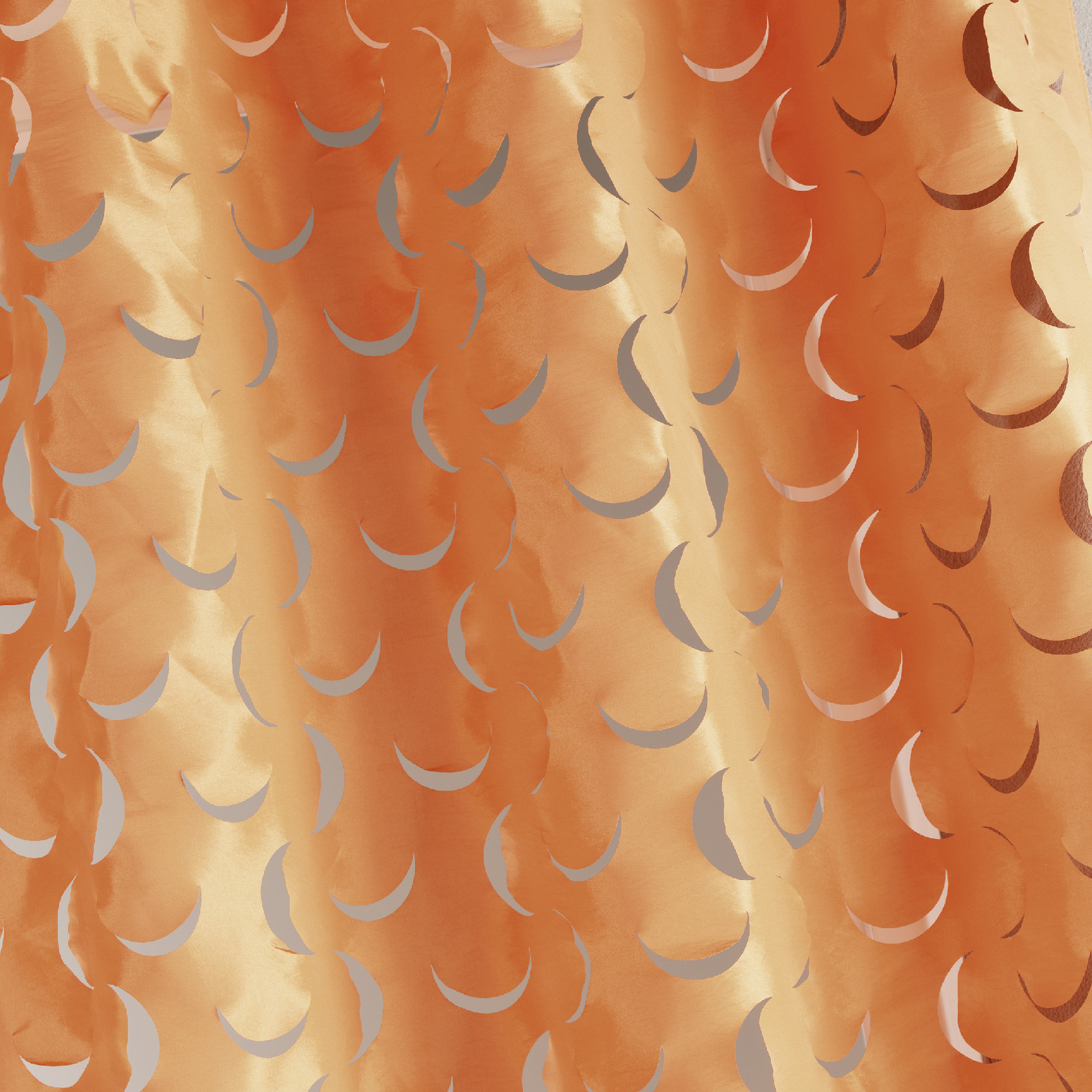 Rideau en taffetas léger découpe laser — vue 3