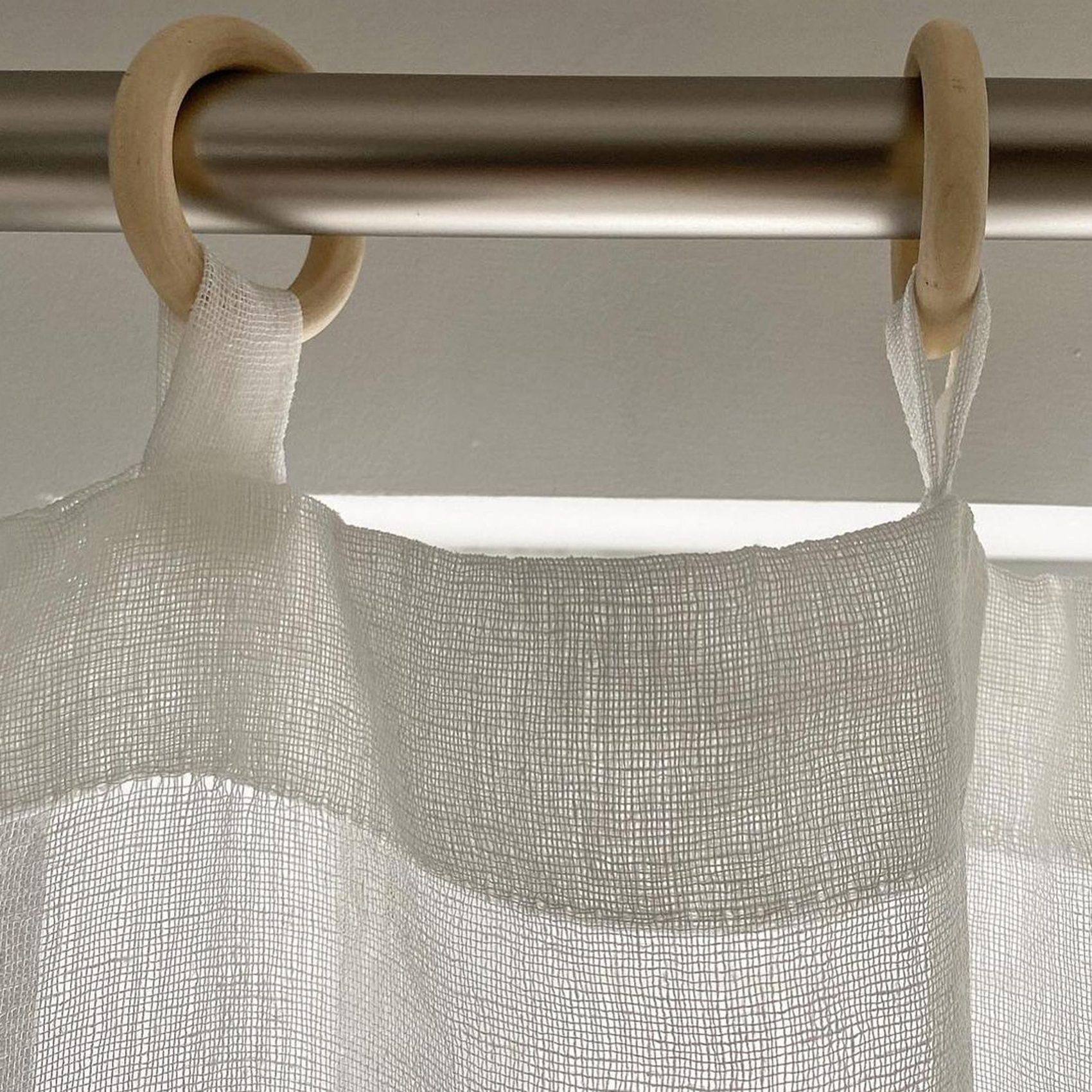 Tube tringle argent mat 1,5 m x  28 mm — vue 3