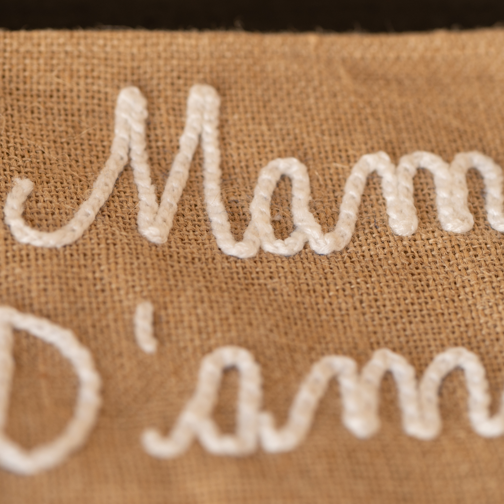 Pochette Jute Mamie d'amour — vue 3