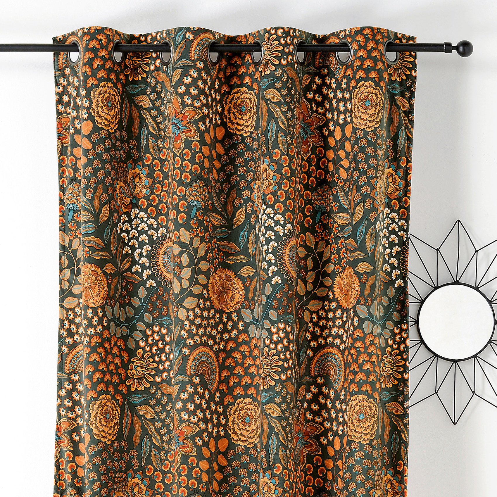 Rideau à Oeillets Motif Cachemire — vue 3