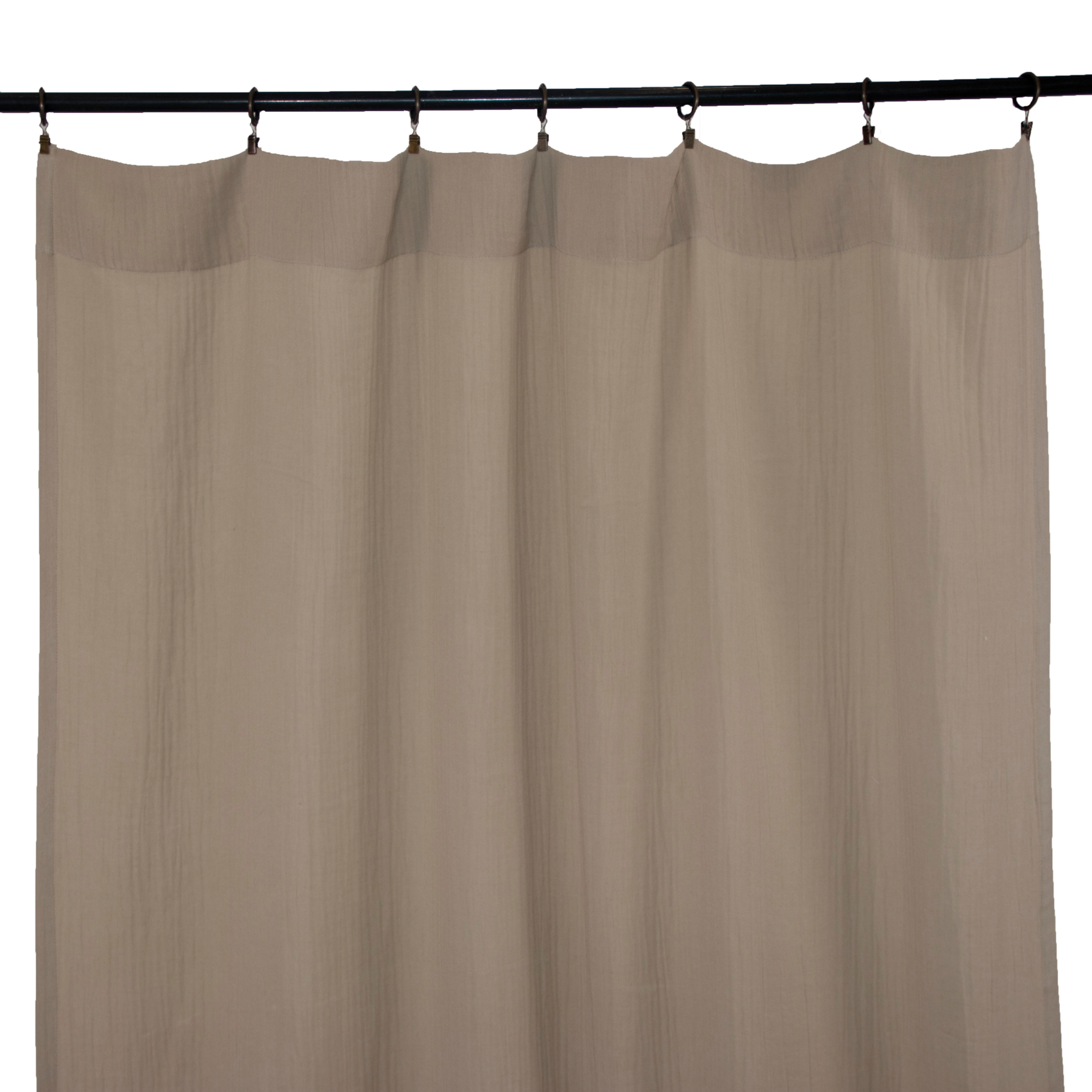 Rideau gaze de coton ajustable — vue 5