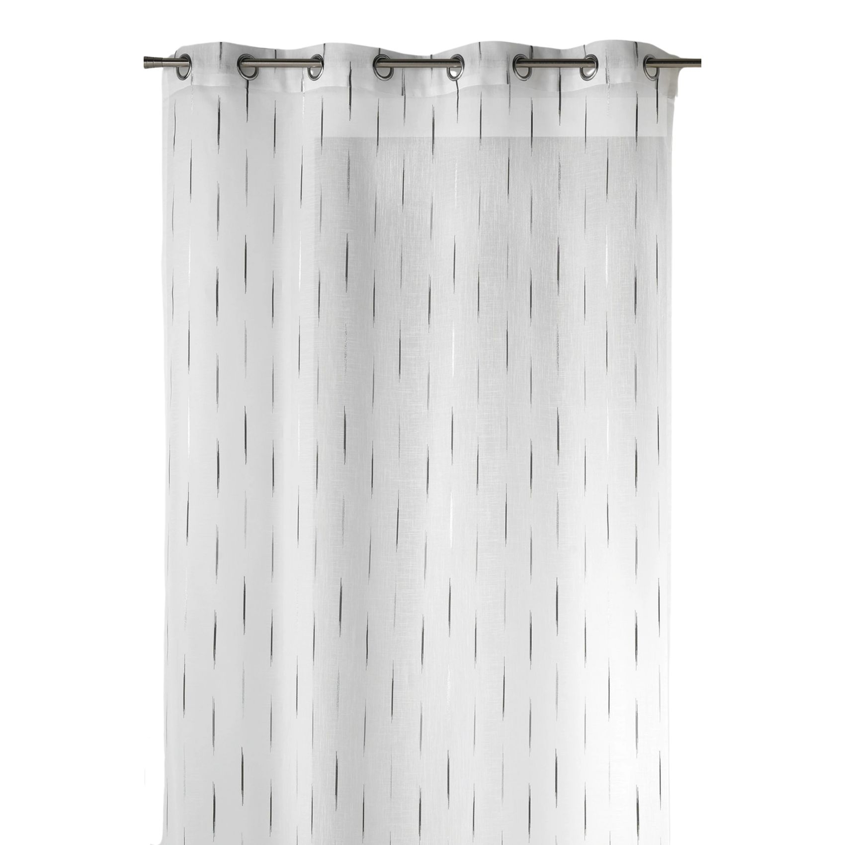 Voilage léger traits brodés — vue 6