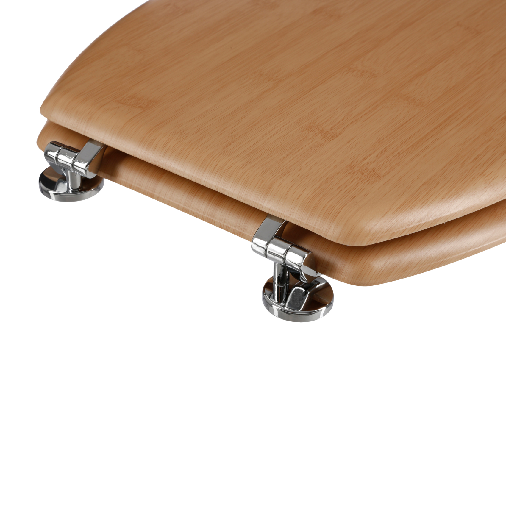 Abattant WC en bois effet bambou — vue 3