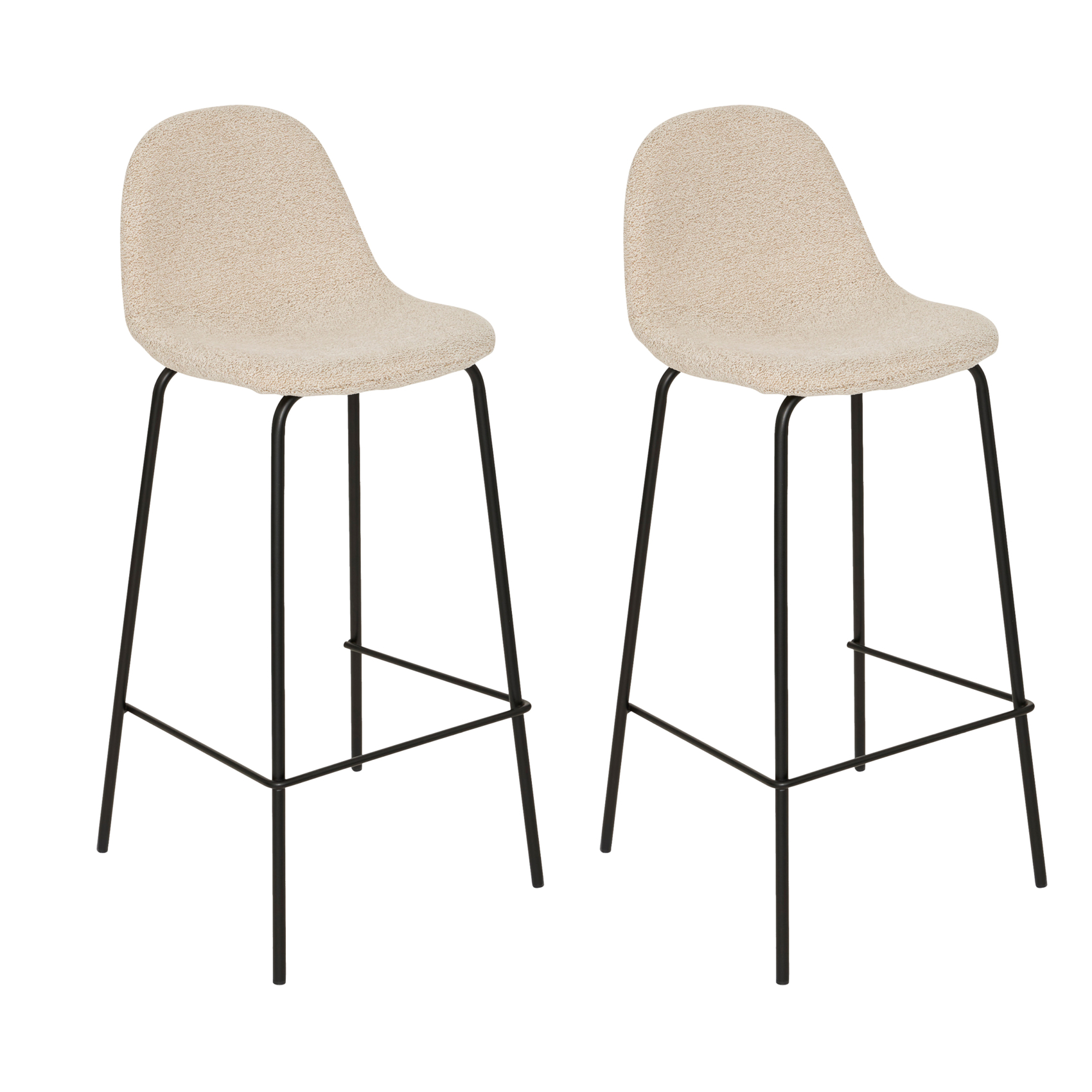 Lot de 2 tabourets de bar haut — vue 6