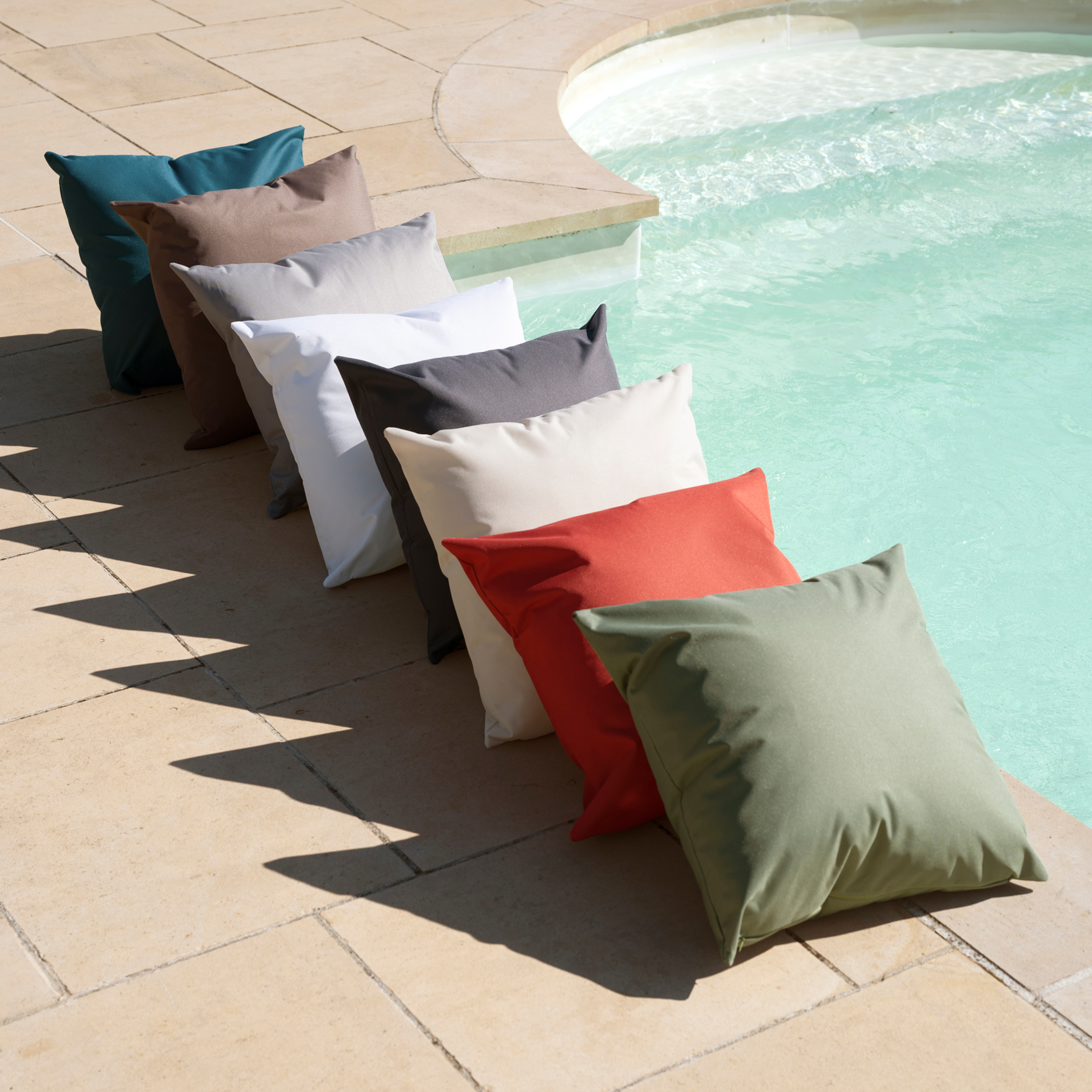 Coussin extérieur imperméable et déhoussable MINORQUE — vue 4