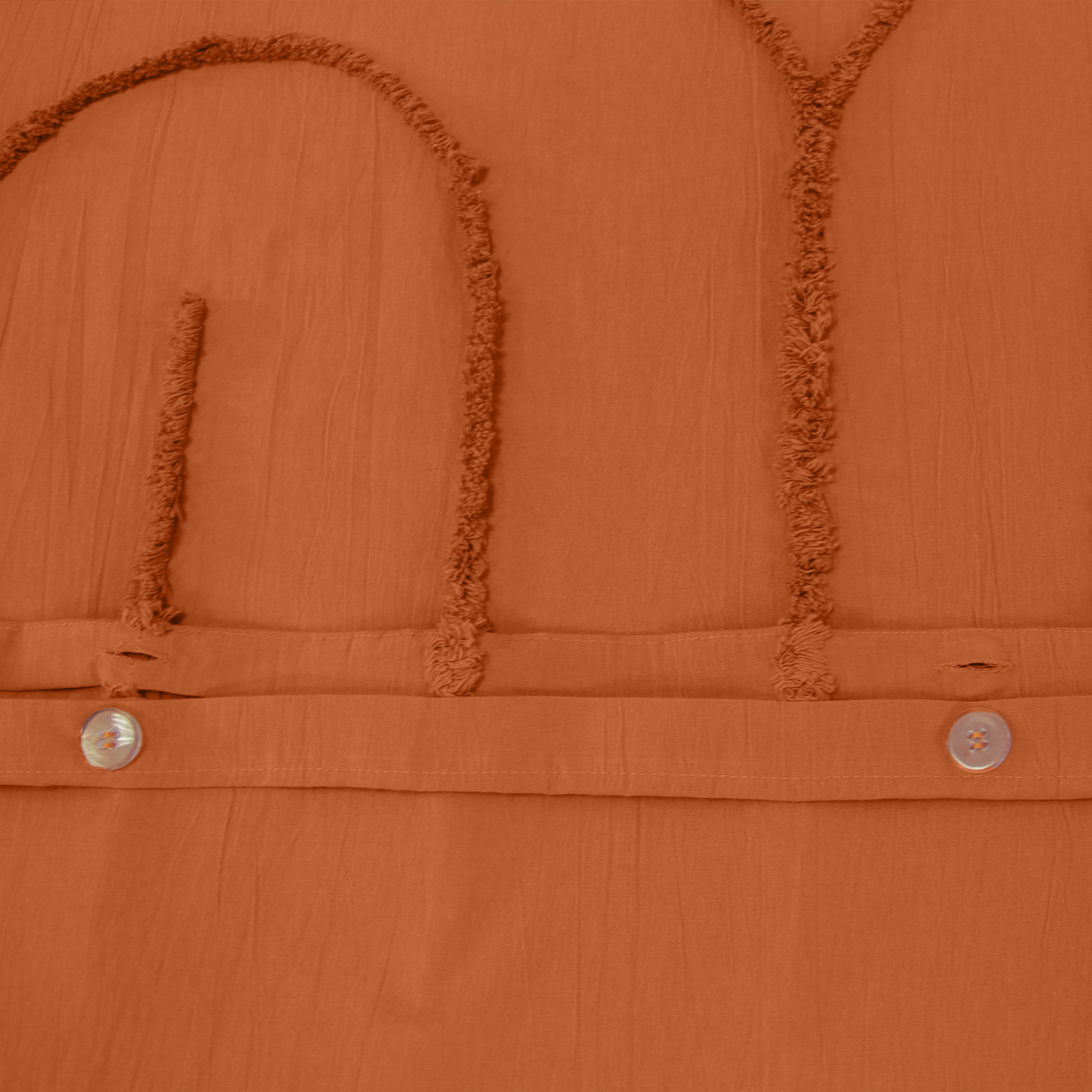 Parure de lit en coton tufté arches — vue 3