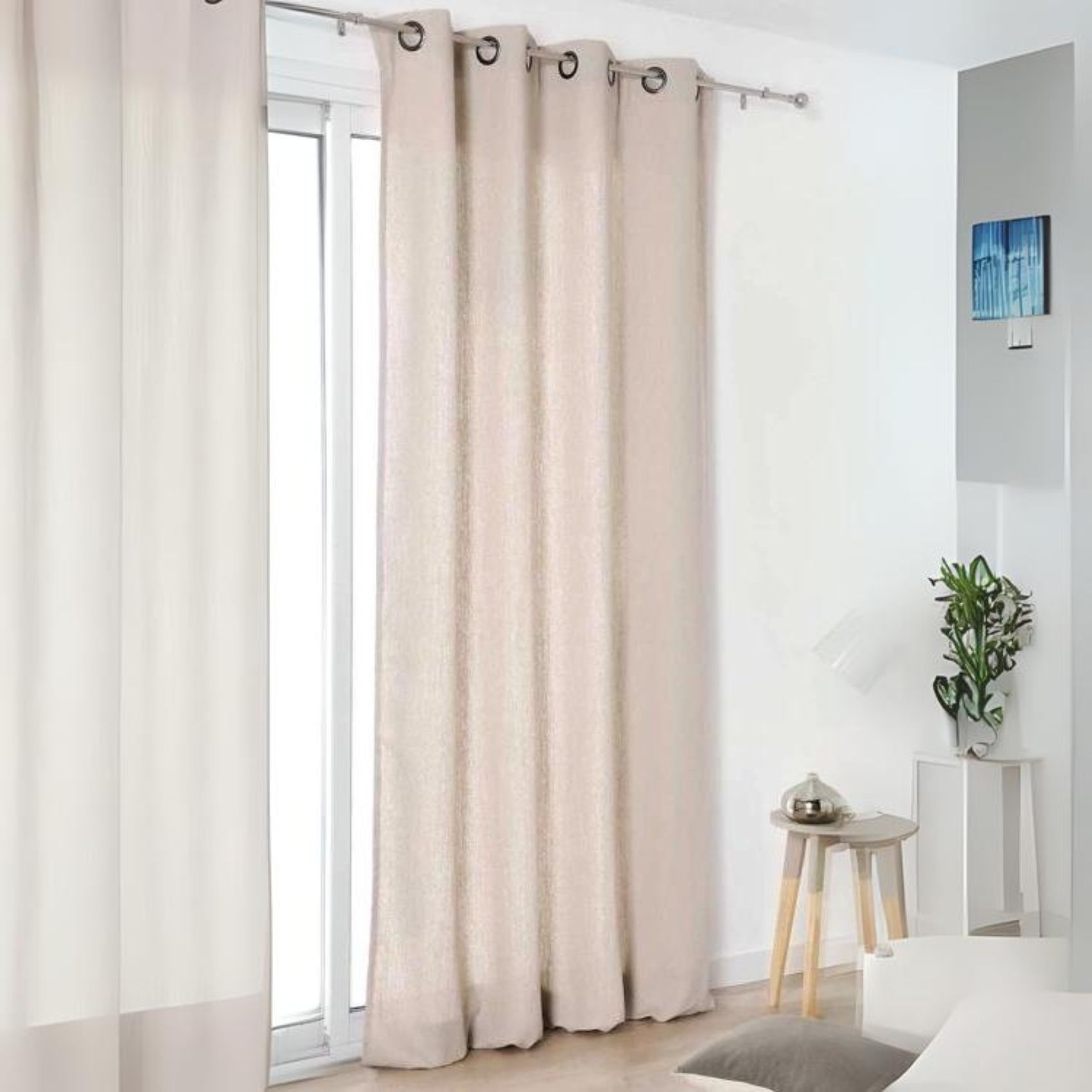 Rideau Authentique en 100% lin — vue 6
