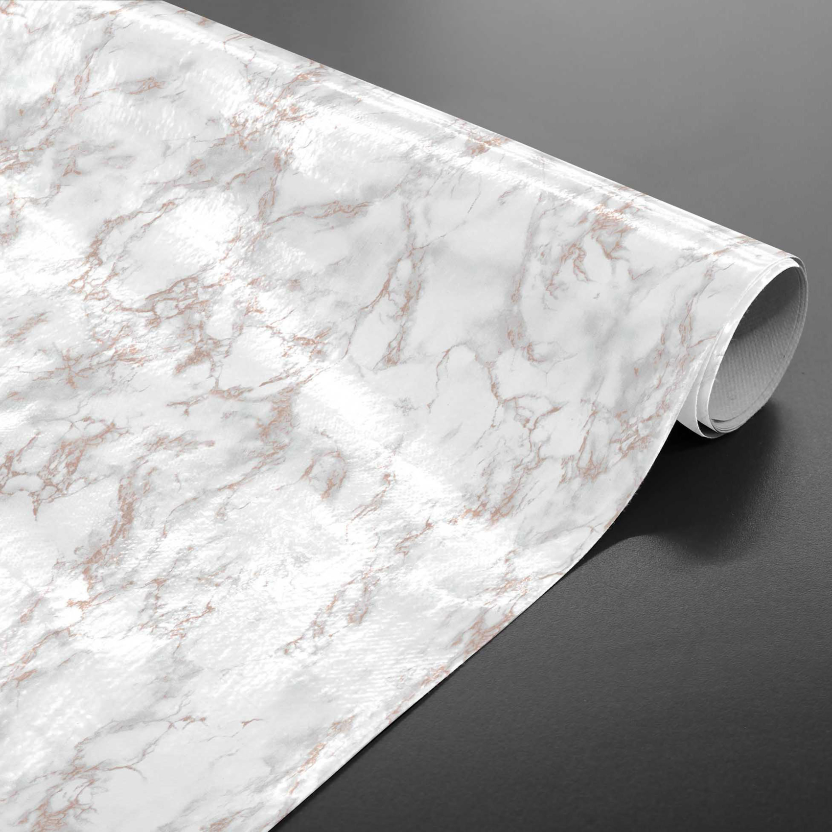 Toile cirée effet marbre métallisé sur mesure — vue 4