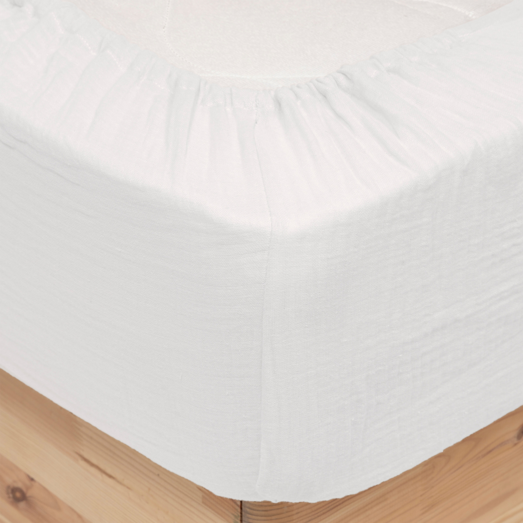 Drap housse en gaze de coton — vue 6