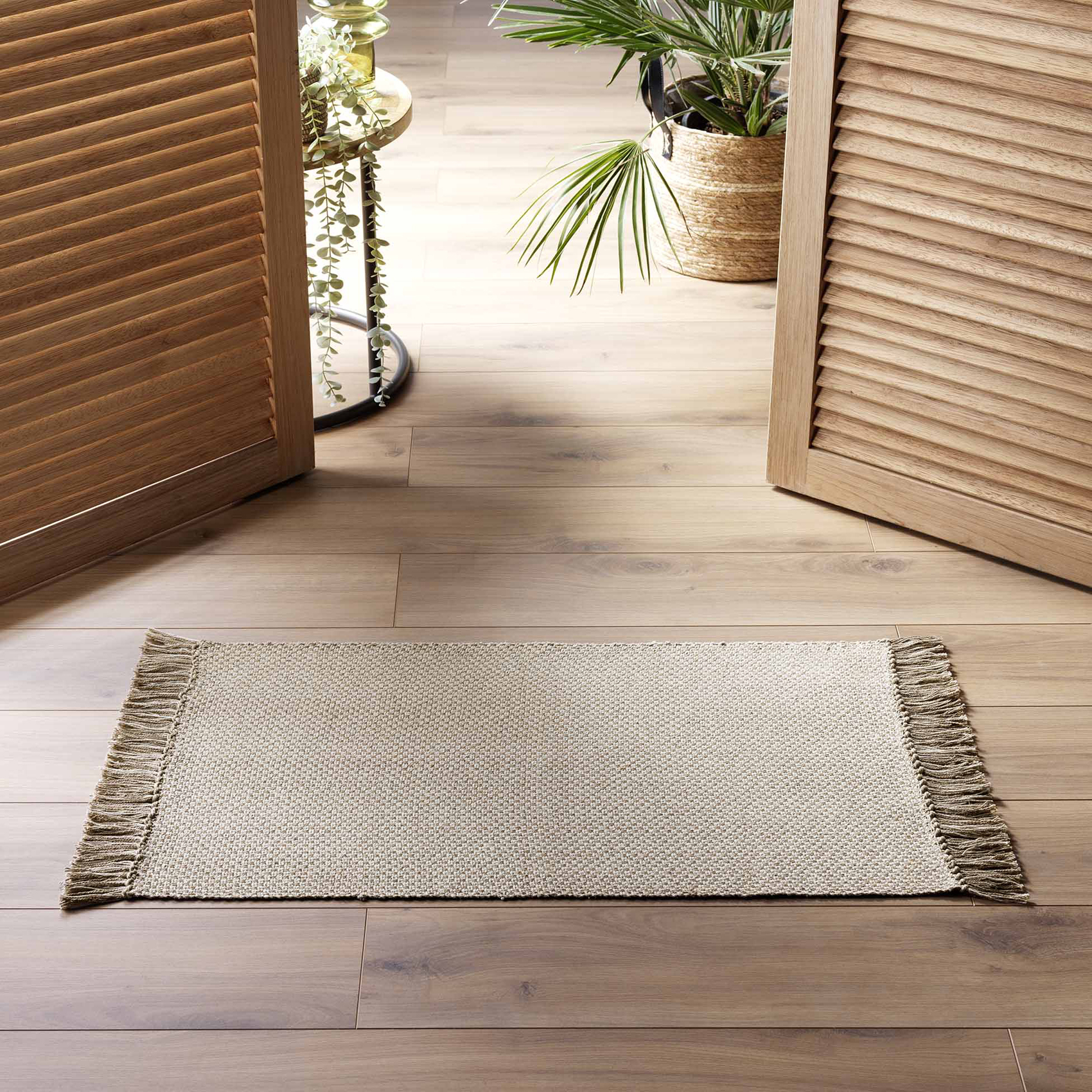 Tapis rectangle effet naturel — vue 5