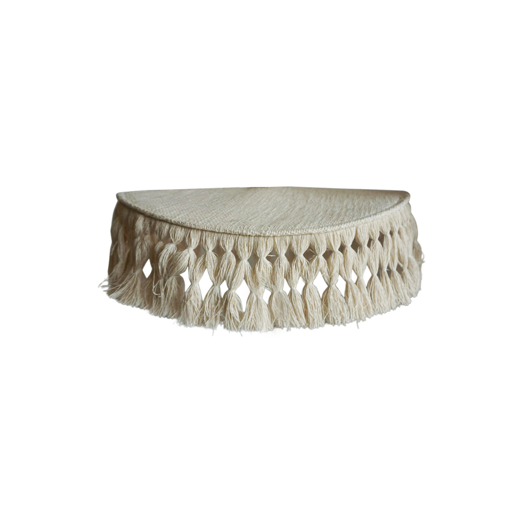 Abat-jour en coton naturel pour suspension — vue 3