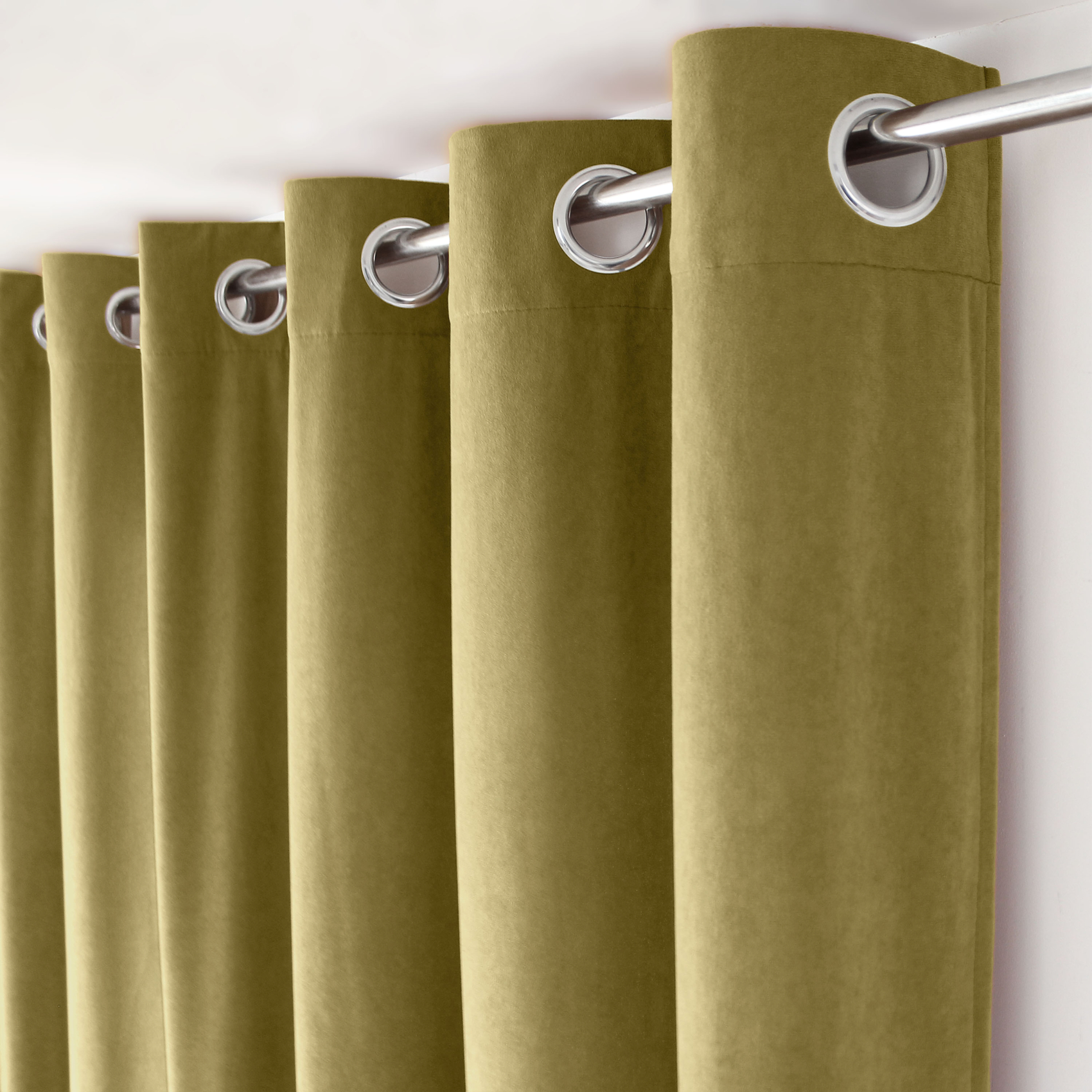 Rideau tamisant en velours — vue 3